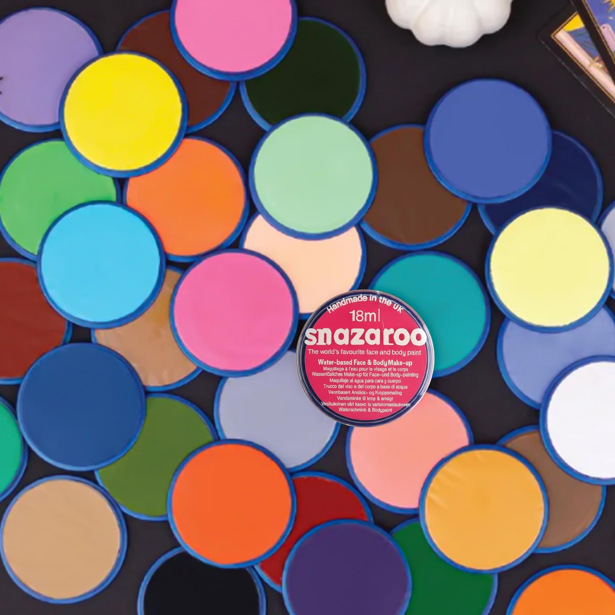 Snazaroo Face Paint - 18ml Pink - Bright Costume Accessory