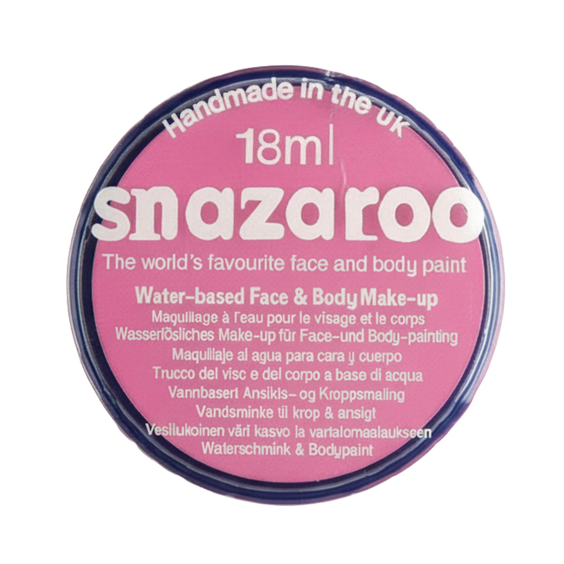 Snazaroo Face Paint - 18ml Pink - Pale Costume Accessory