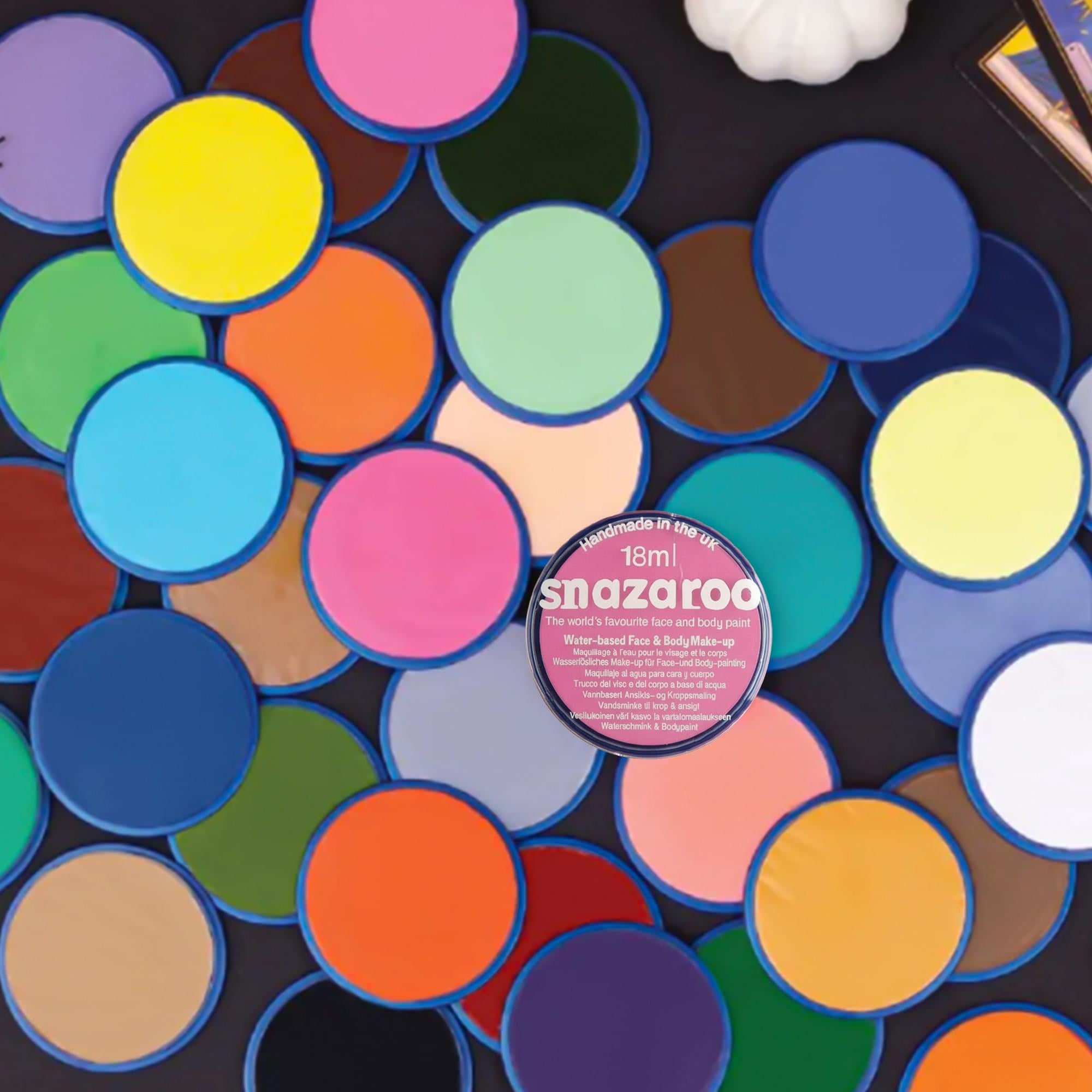 Snazaroo Face Paint - 18ml Pink - Pale Costume Accessory