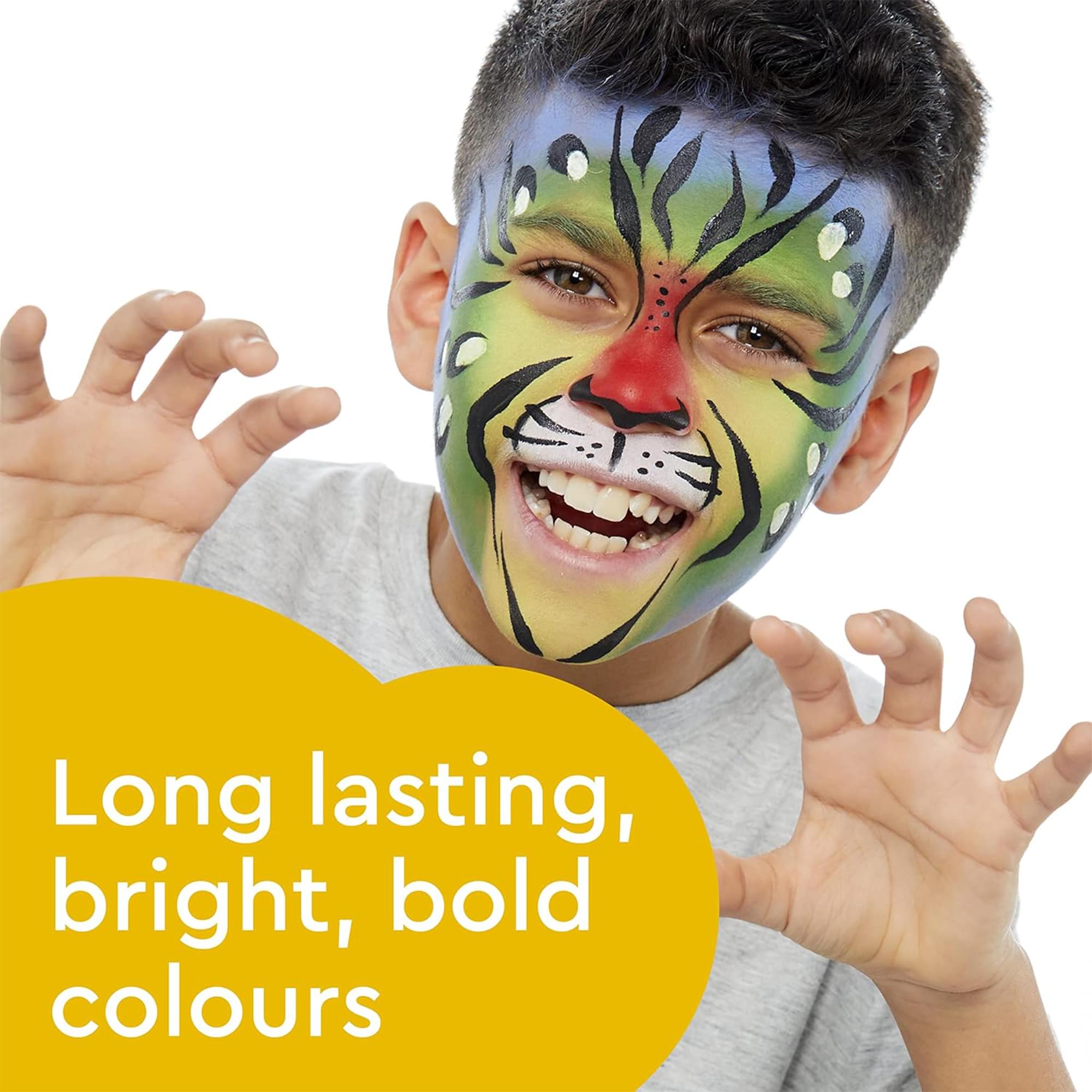 Snazaroo Face Paint - 18ml Yellow - Pale Costume Accessory