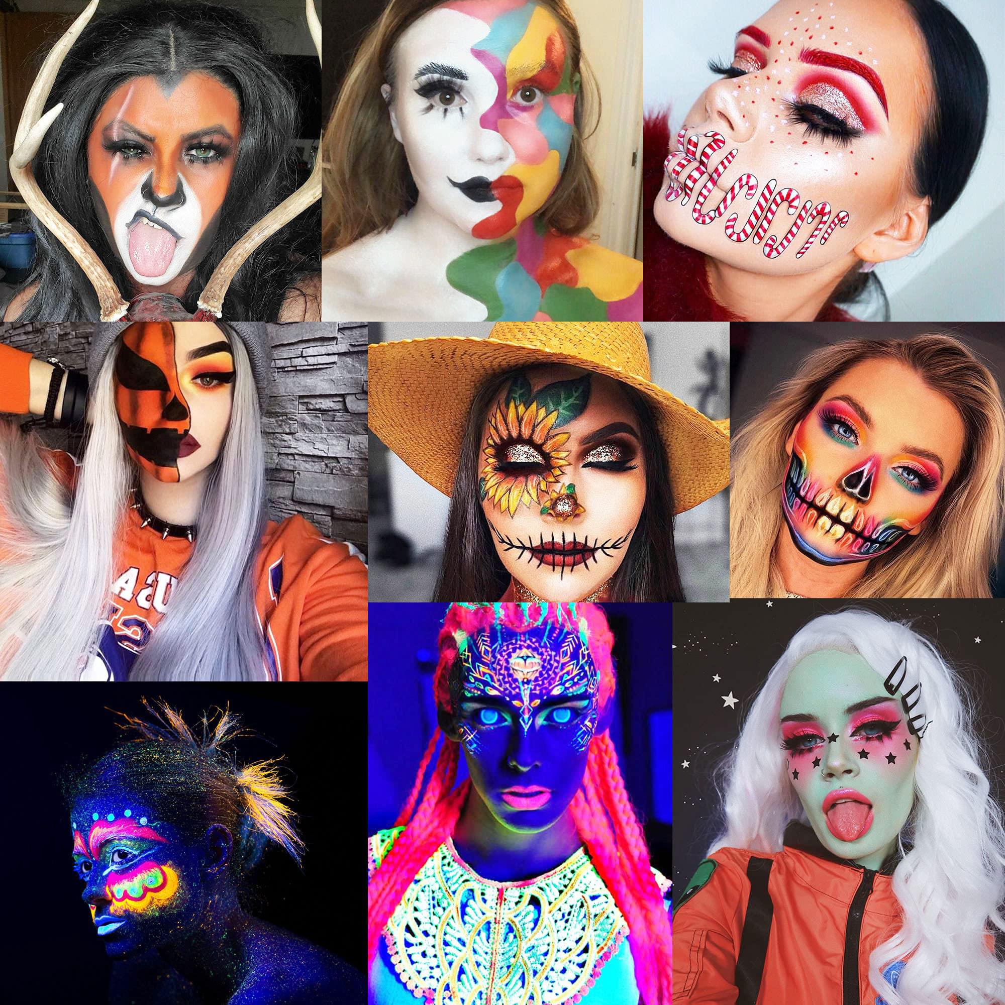Bright Orange Snazaroo Face Paint Costume Accessory