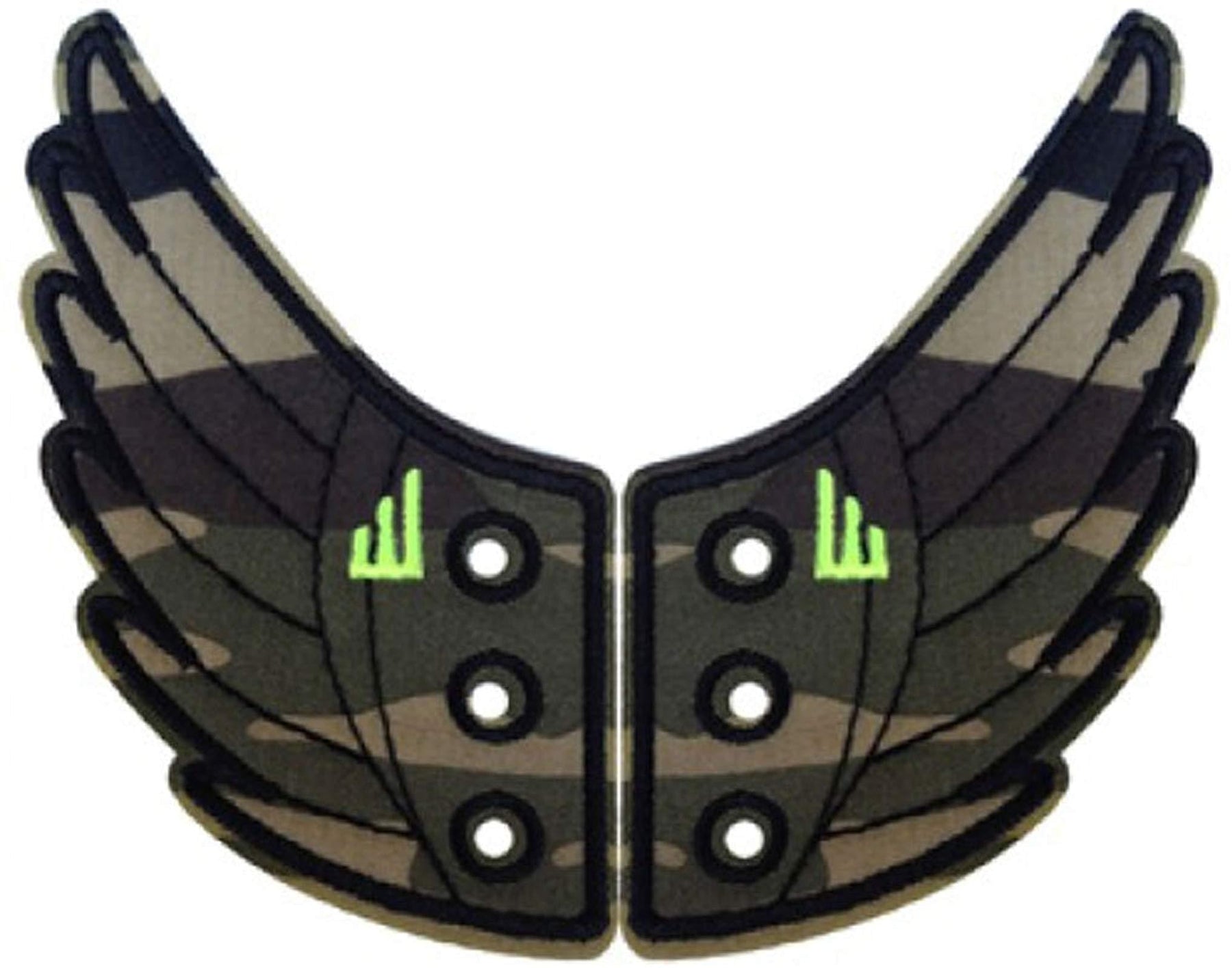 Shwings Shoe Accessories: Camo Wings