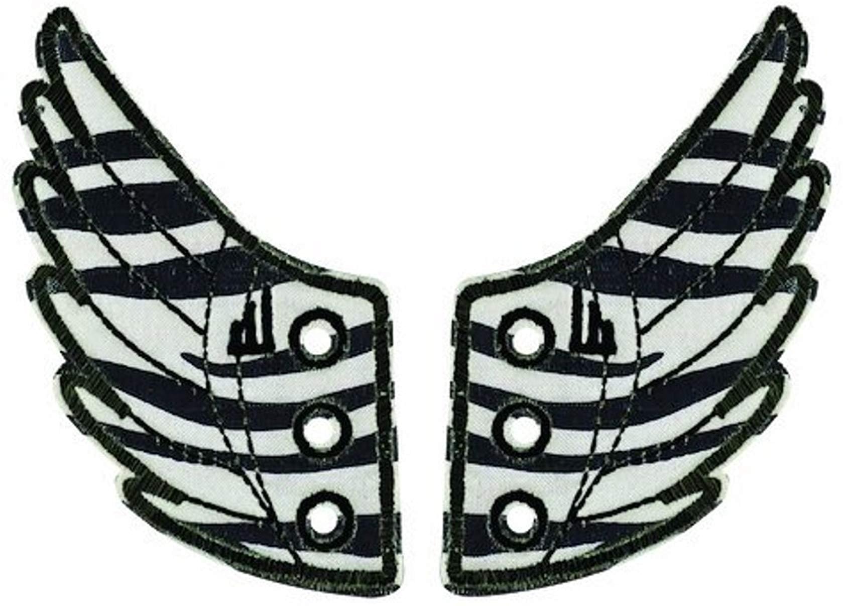 Shwings Shoe Accessories: Zebra Wings