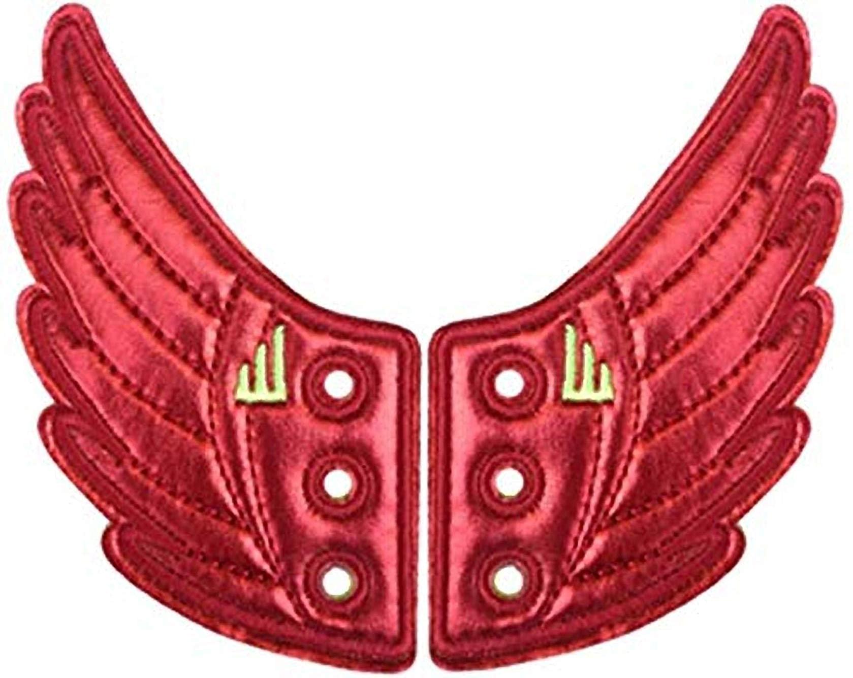 Shwings Shoe Accessories: Red Foil Wings