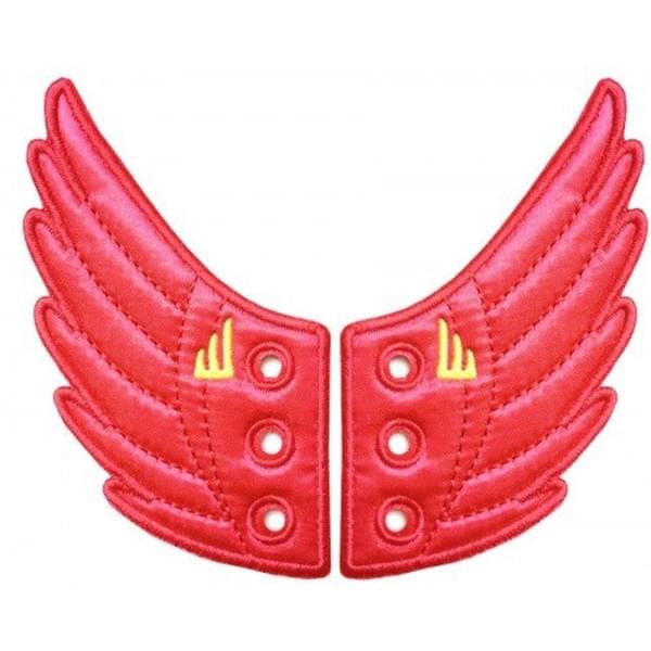 Shwings Shoe Accessories: Fuchsia Wings