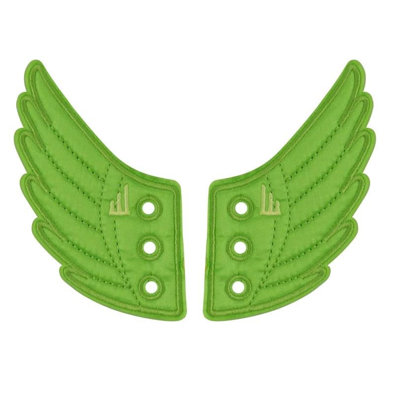 Shwings Shoe Accessories: Neon Lime Wings