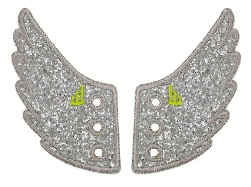 Shwings Shoes Accessories Silver Sparkle Wings