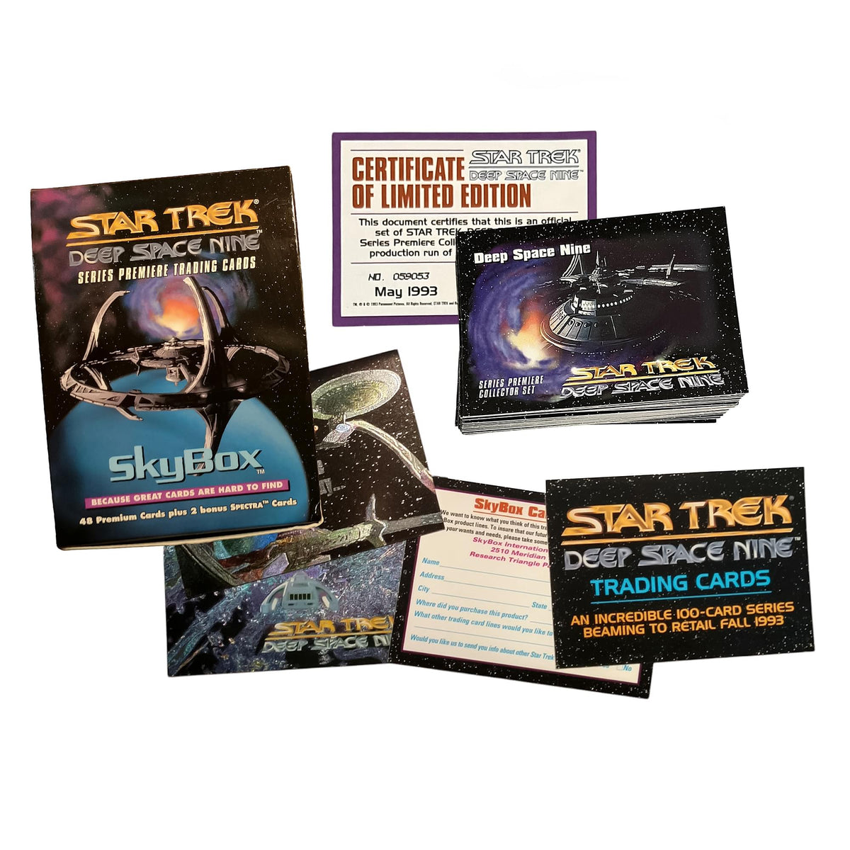Star Trek Deep Space Nine 1993 Skybox Premiere Card Set | Free Shippin