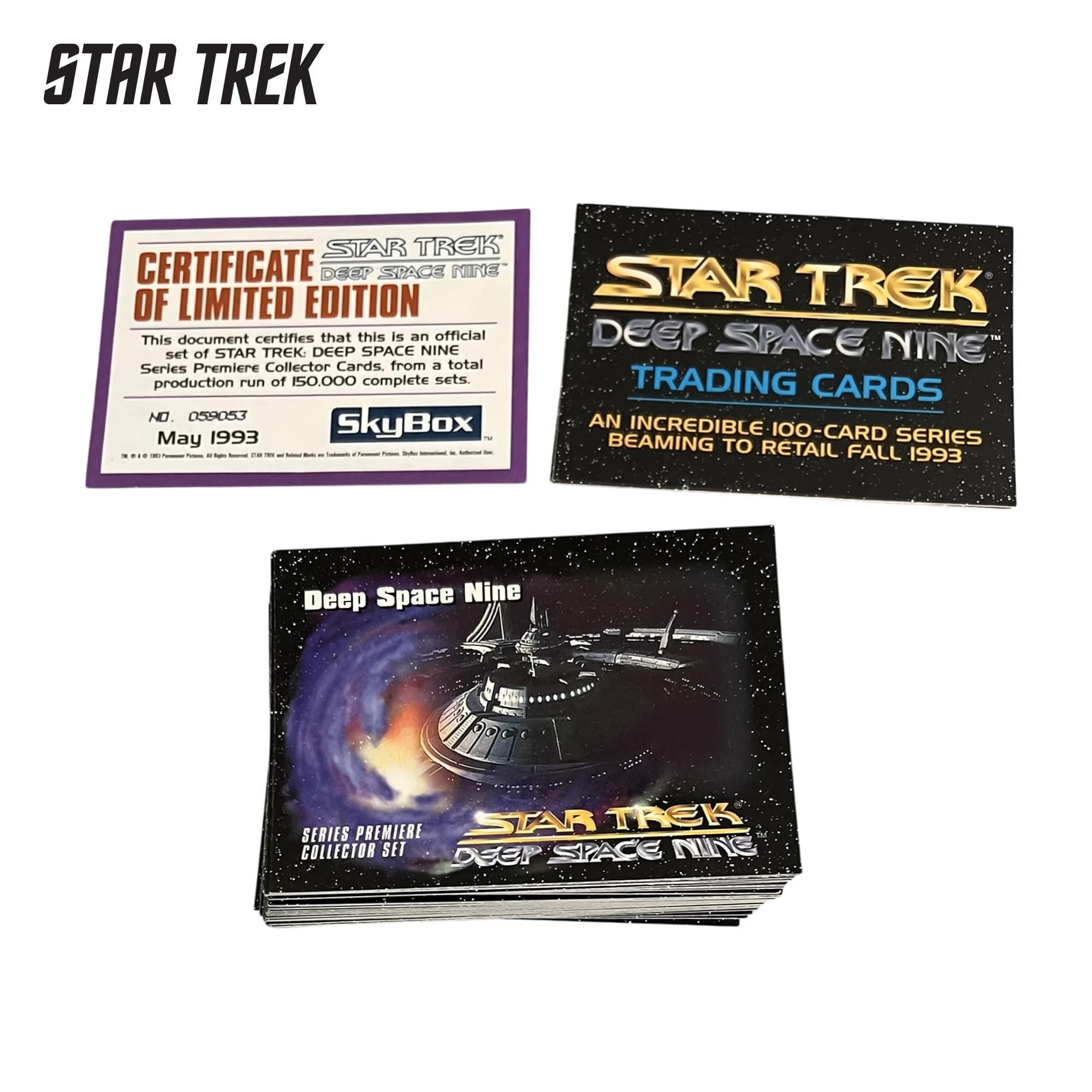 Star Trek Deep Space Nine 1993 Skybox Premiere Card Set | 48 Cards