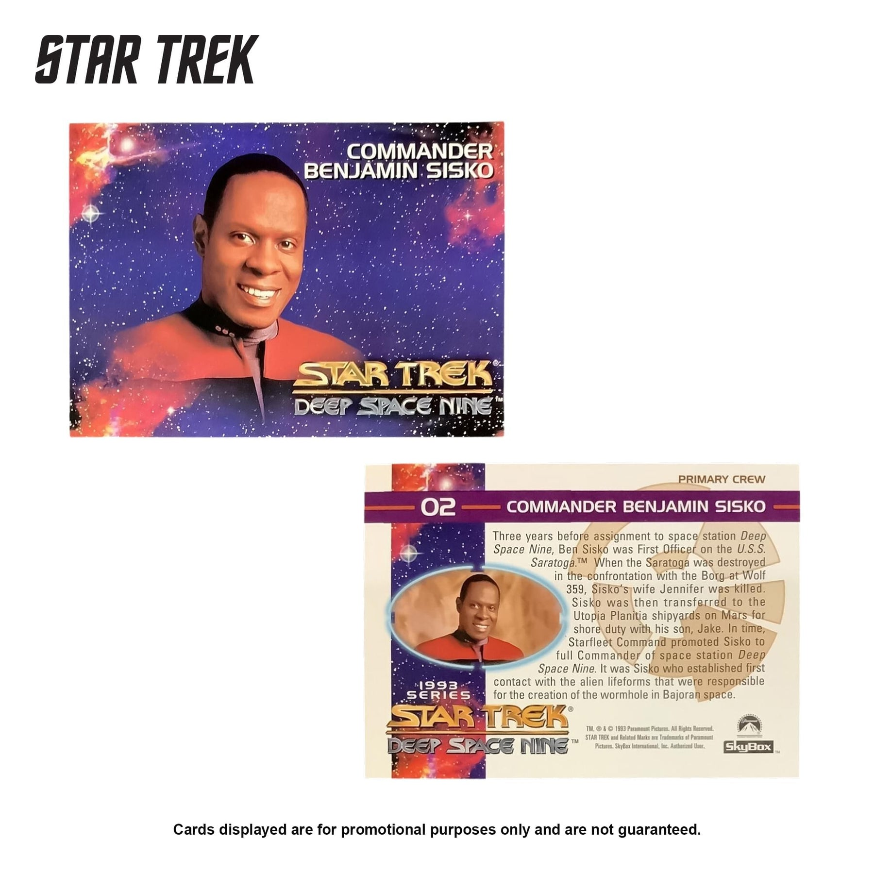 Star Trek Deep Space Nine 1993 Skybox Premiere Card Set | 48 Cards