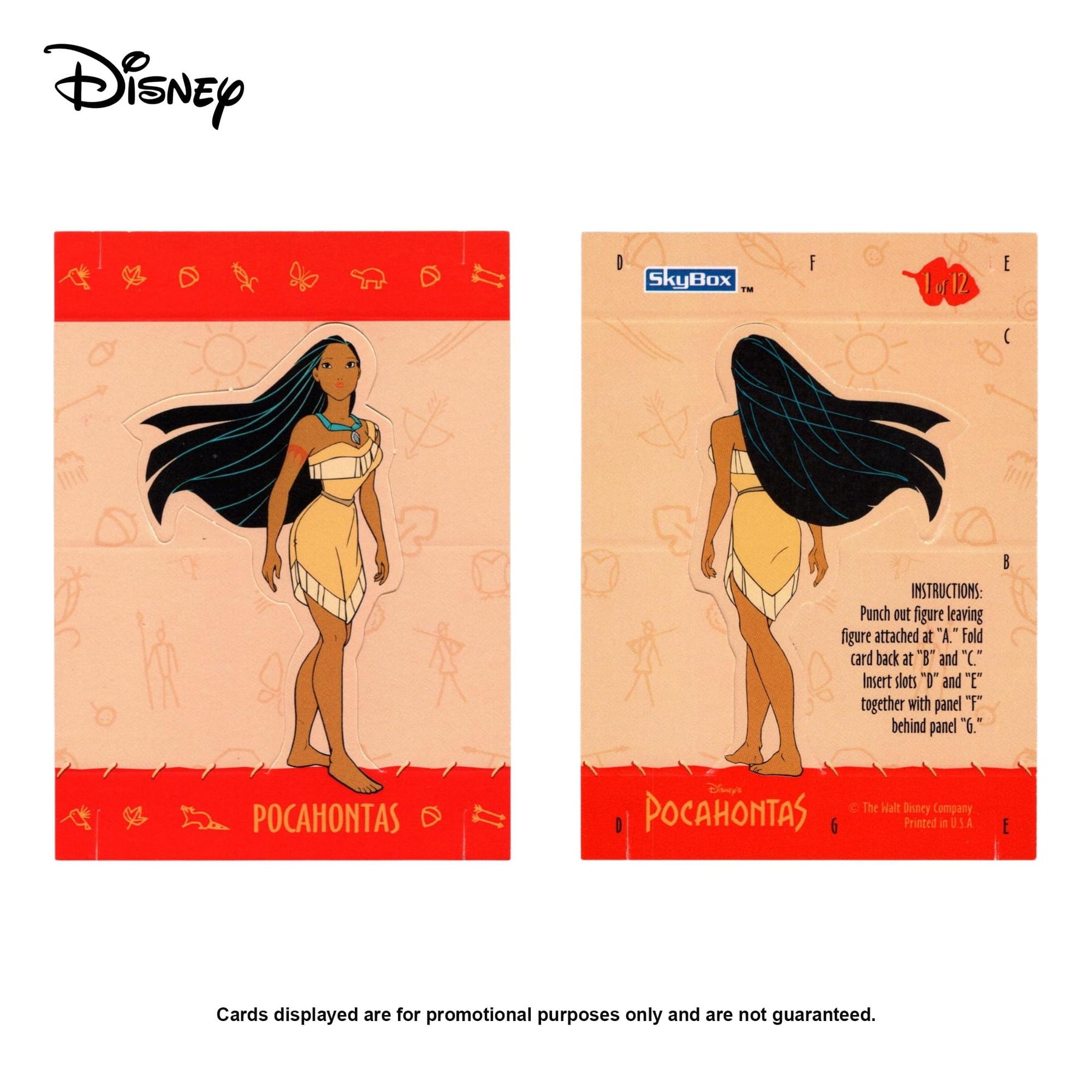 Disney Pocahontas 1995 Skybox Trading Card Sealed Box | 36 Packs