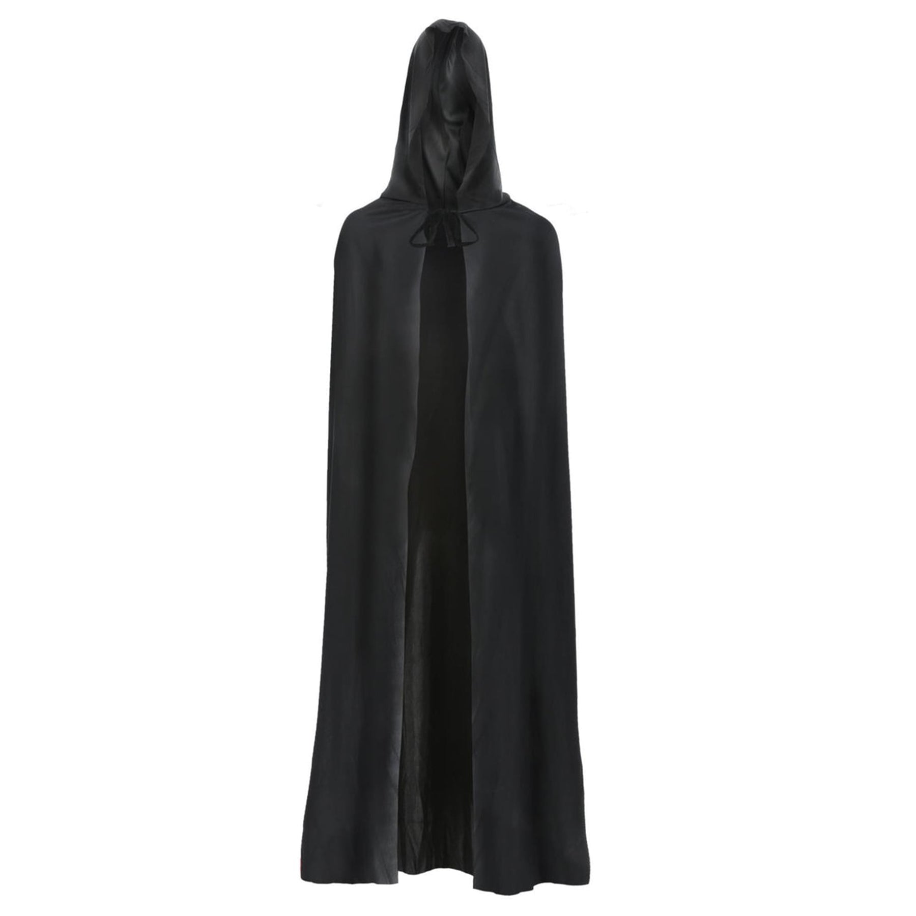 Black Hooded Cape Adult Costume Accessory