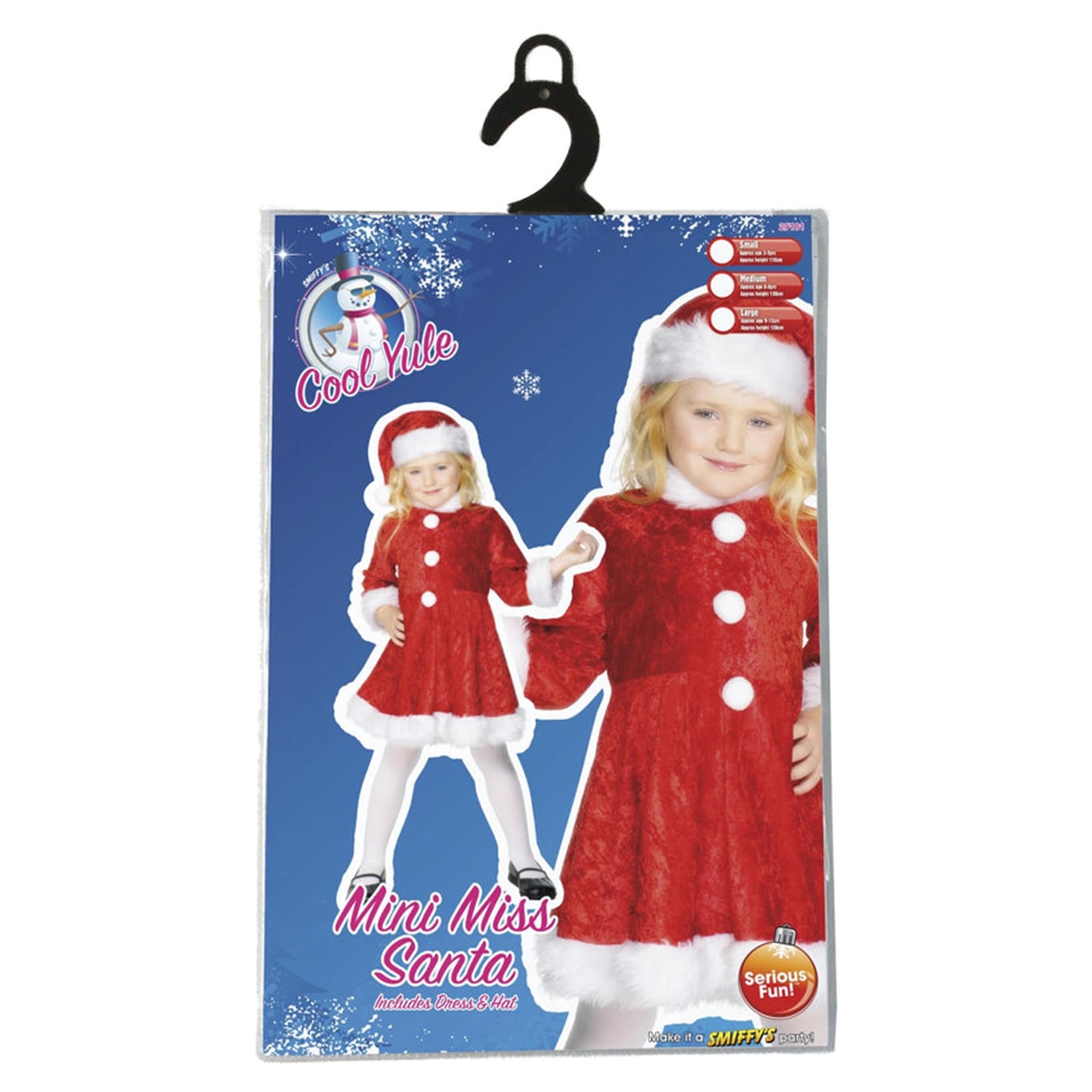 Mini Miss Santa Child Costume