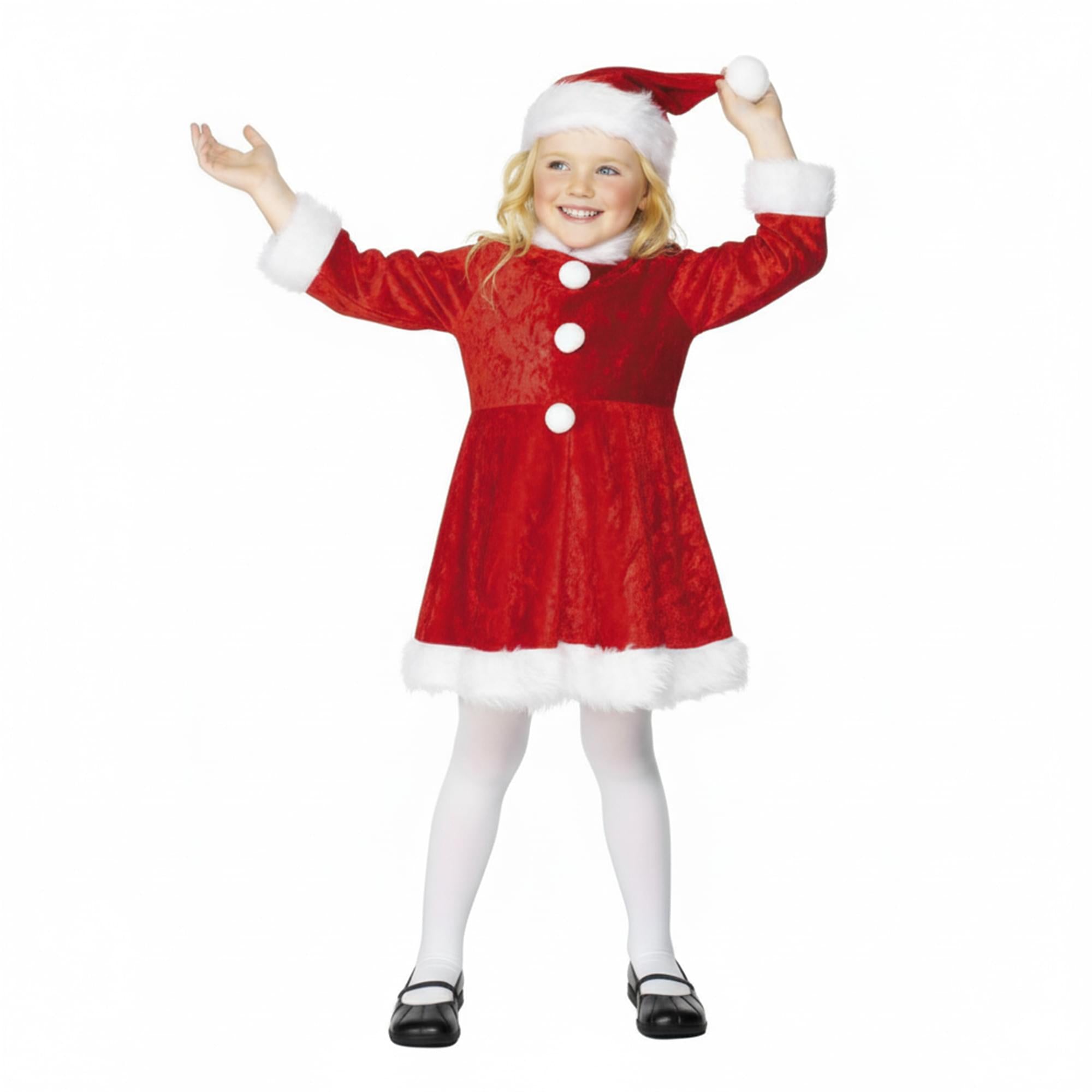 Mini Miss Santa Child Costume