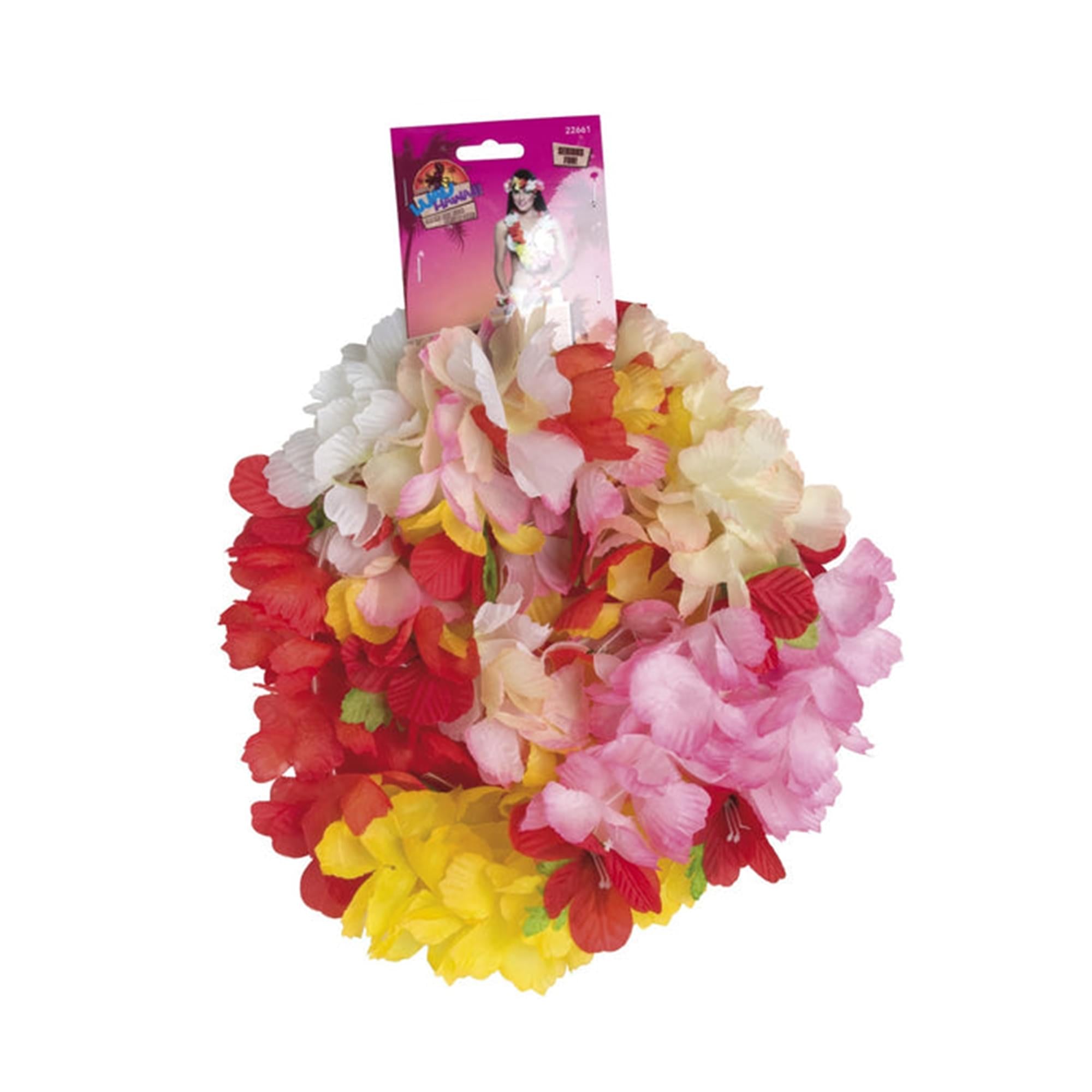 Multi-coloured Leis Costume Accessory
