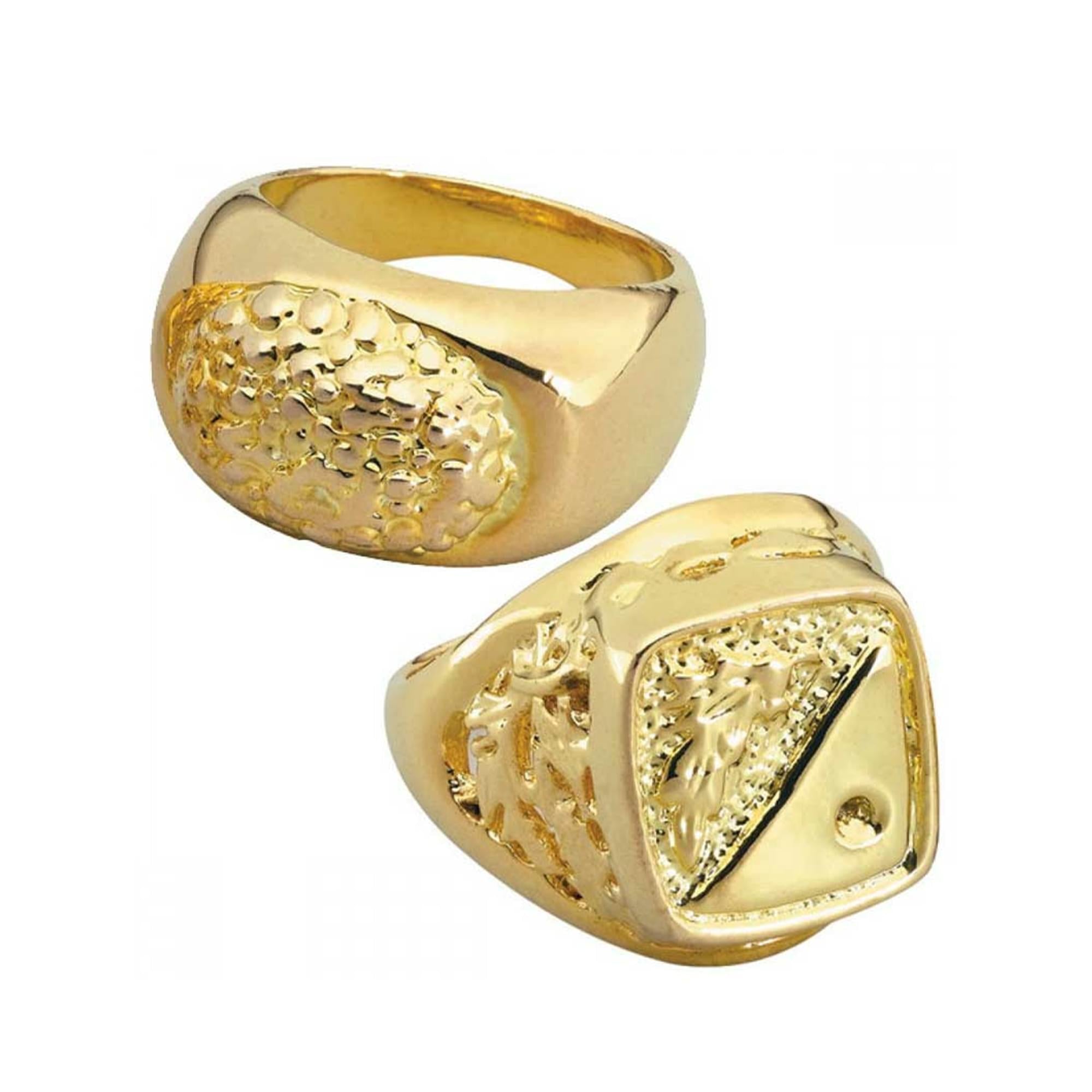 Gold Ring Costume Accessory