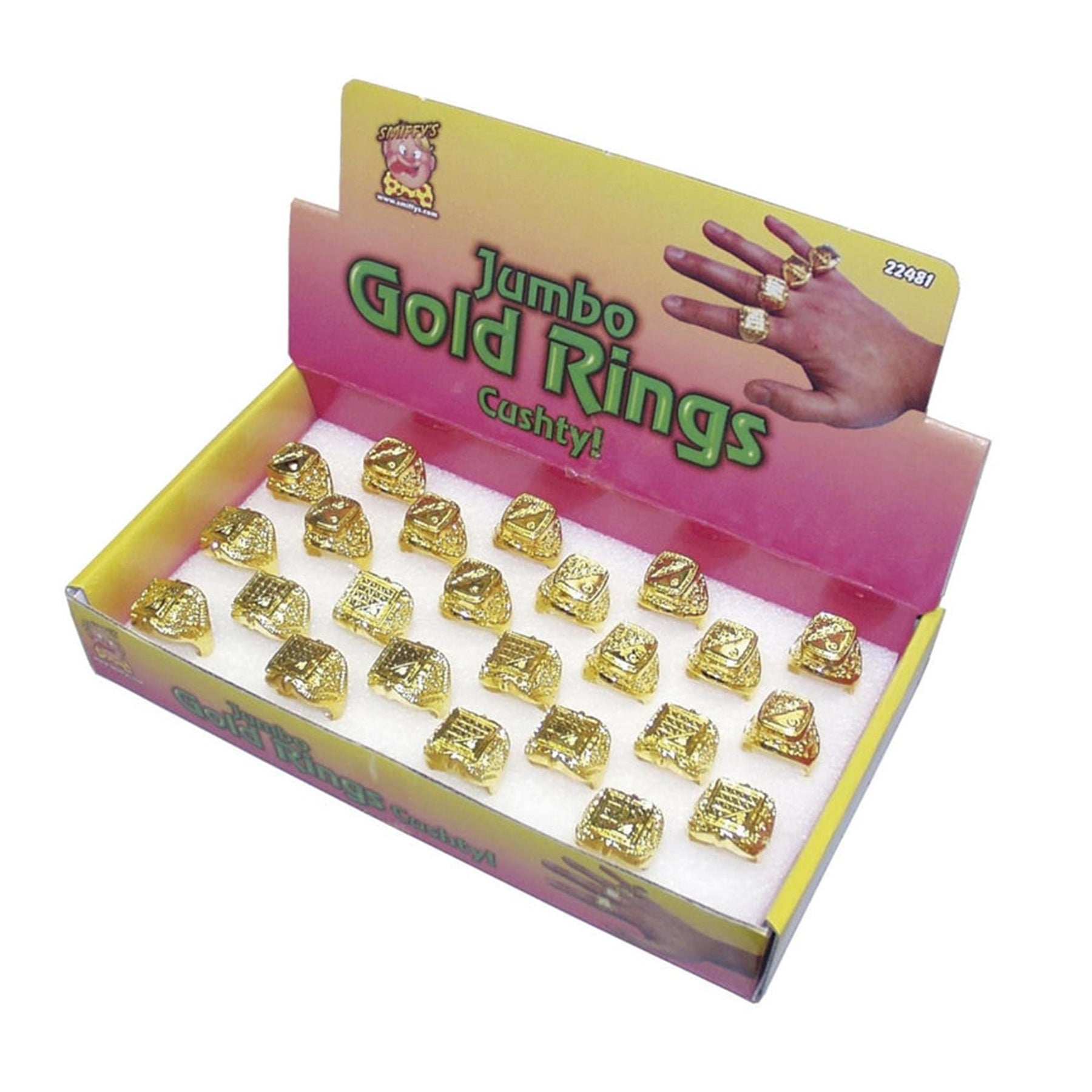 Gold Ring Costume Accessory
