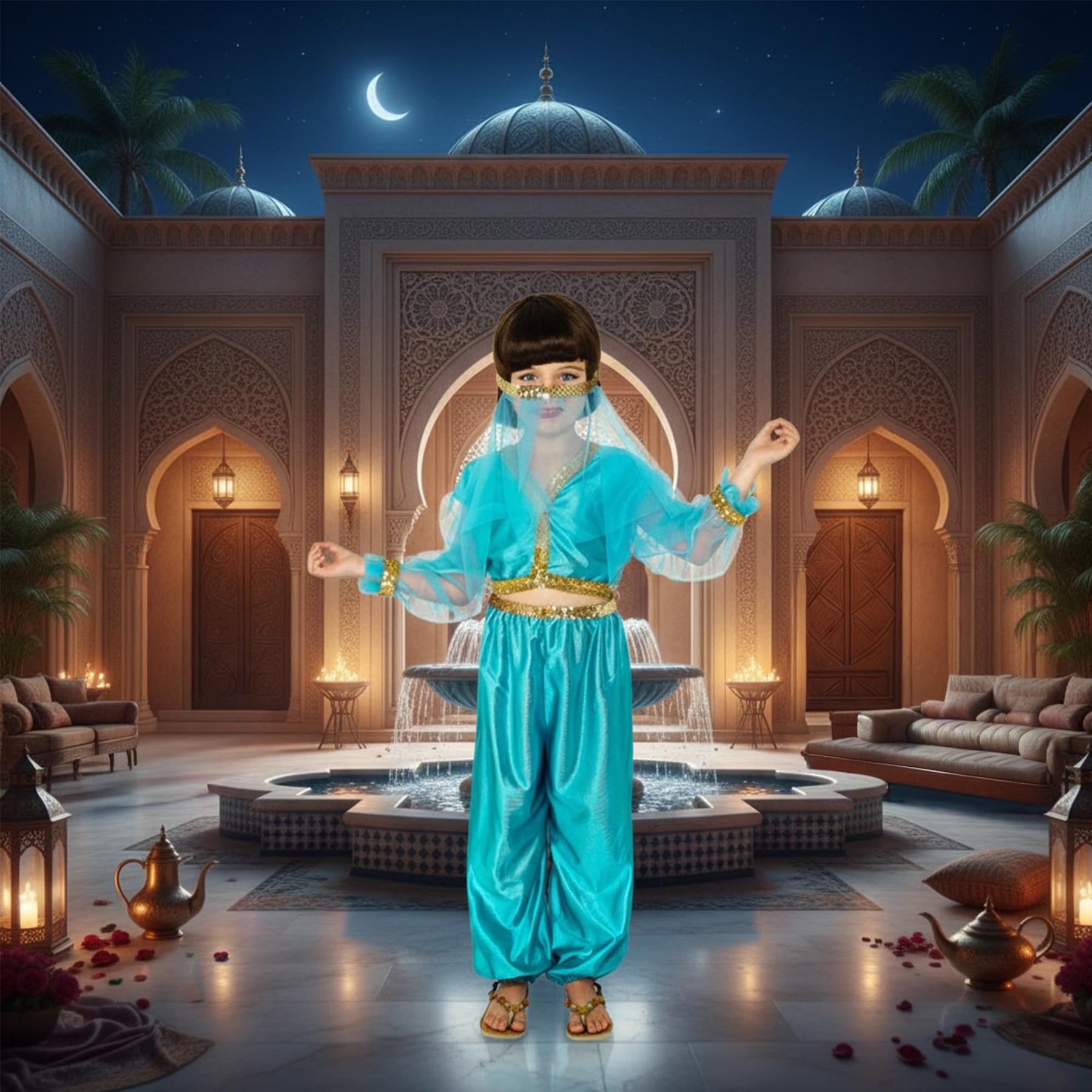 Arabian Princess Child Costume