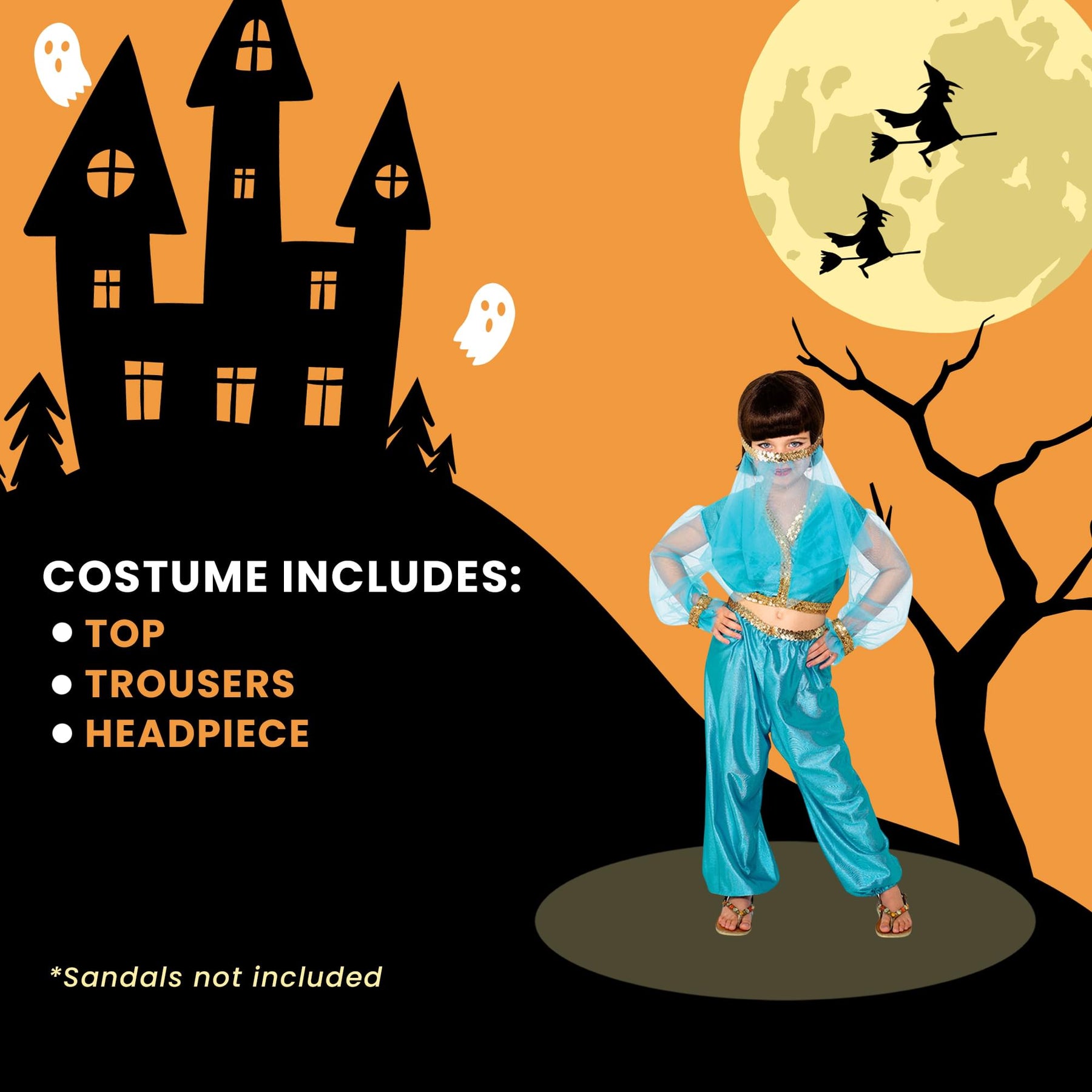 Arabian Princess Child Costume