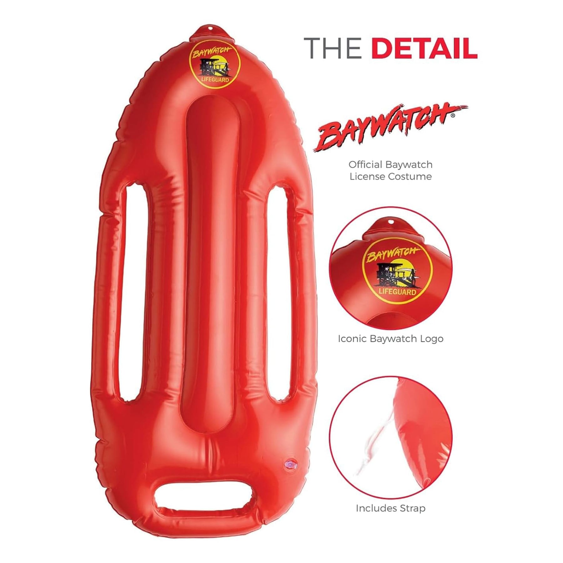 Inflatable Baywatch Float Adult Costume Accessory