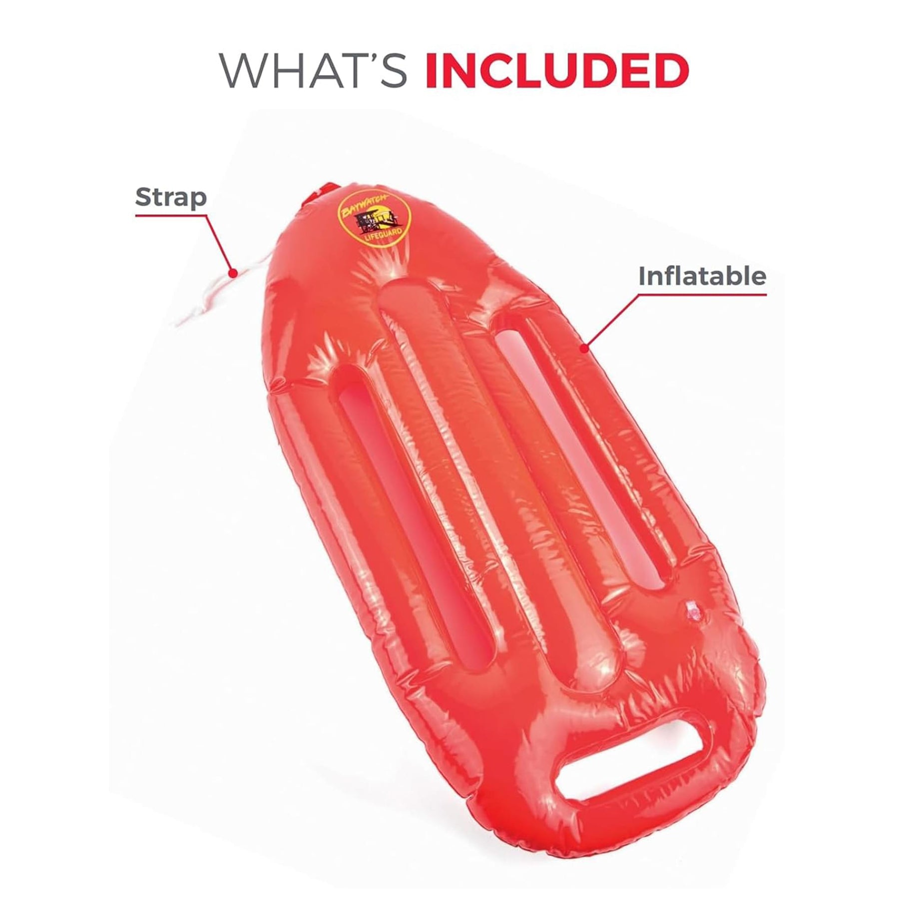 Inflatable Baywatch Float Adult Costume Accessory