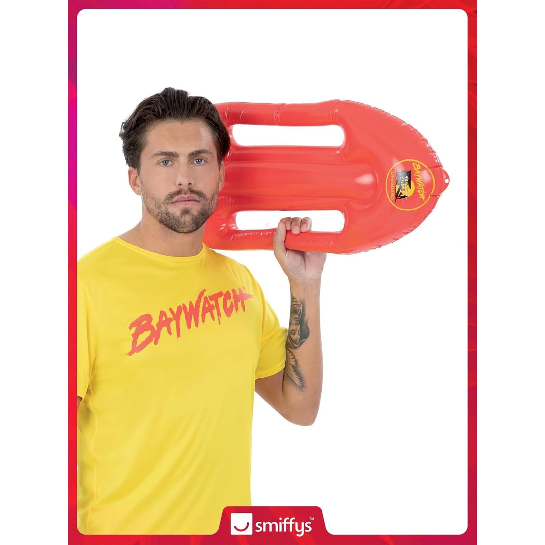 Inflatable Baywatch Float Adult Costume Accessory