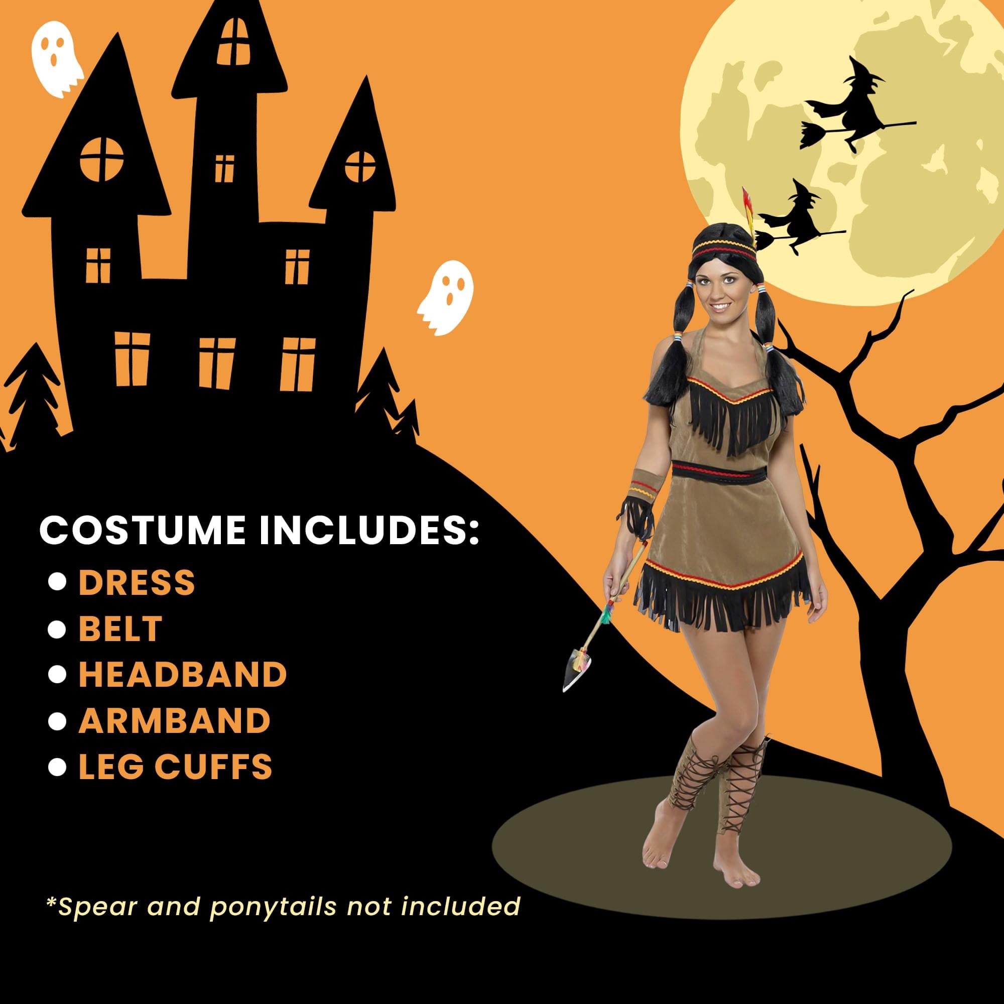 Indian Woman Adult Costume