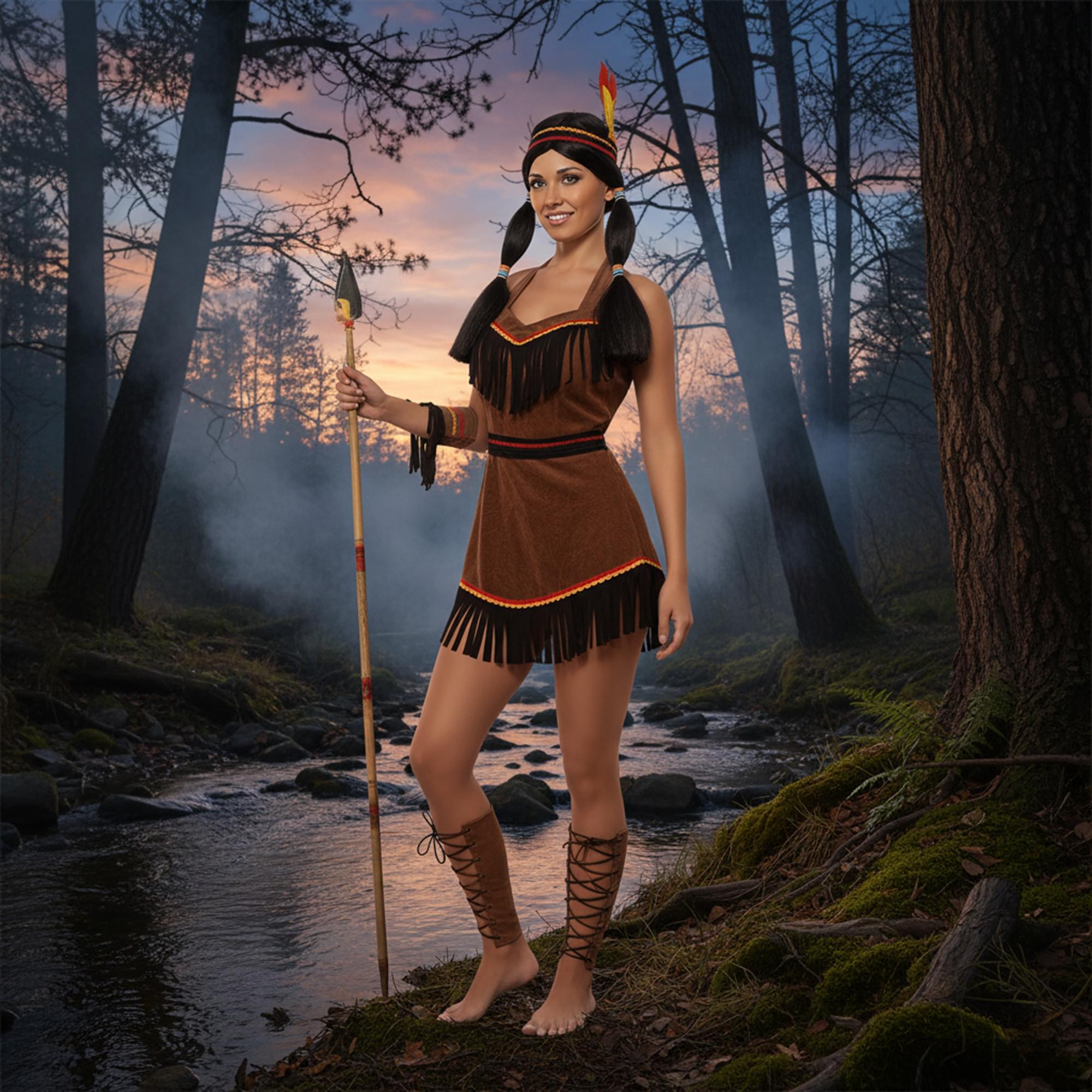 Indian Woman Adult Costume
