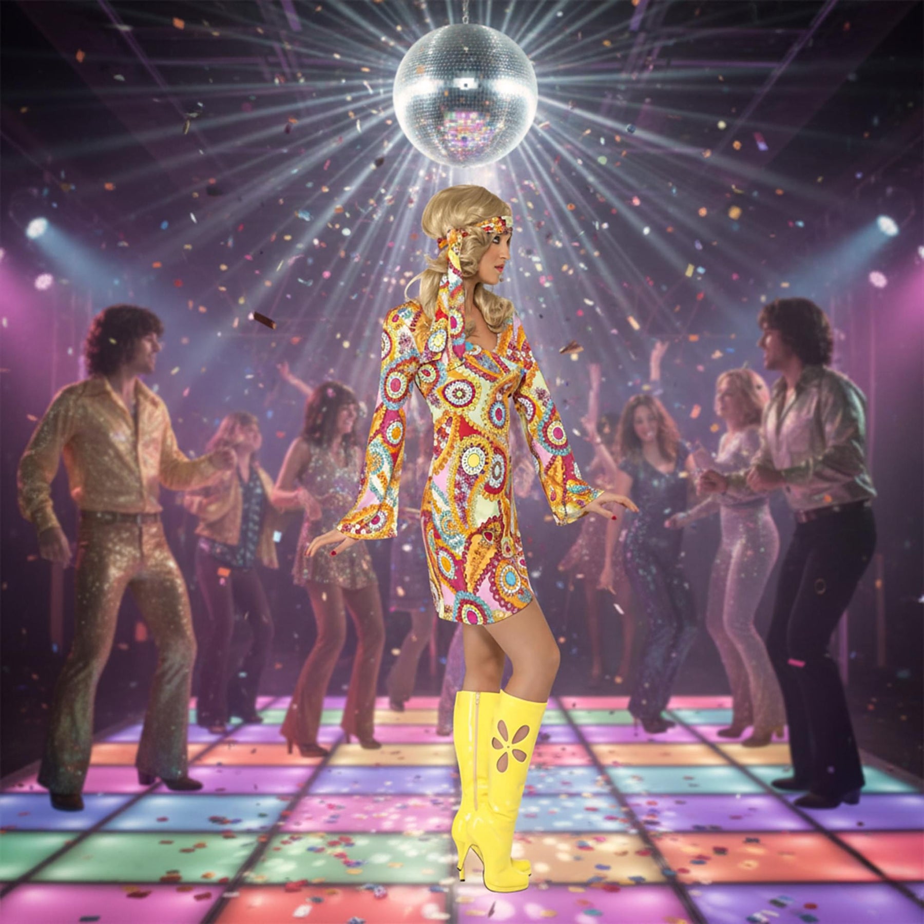 60s Hippie Adult Costume