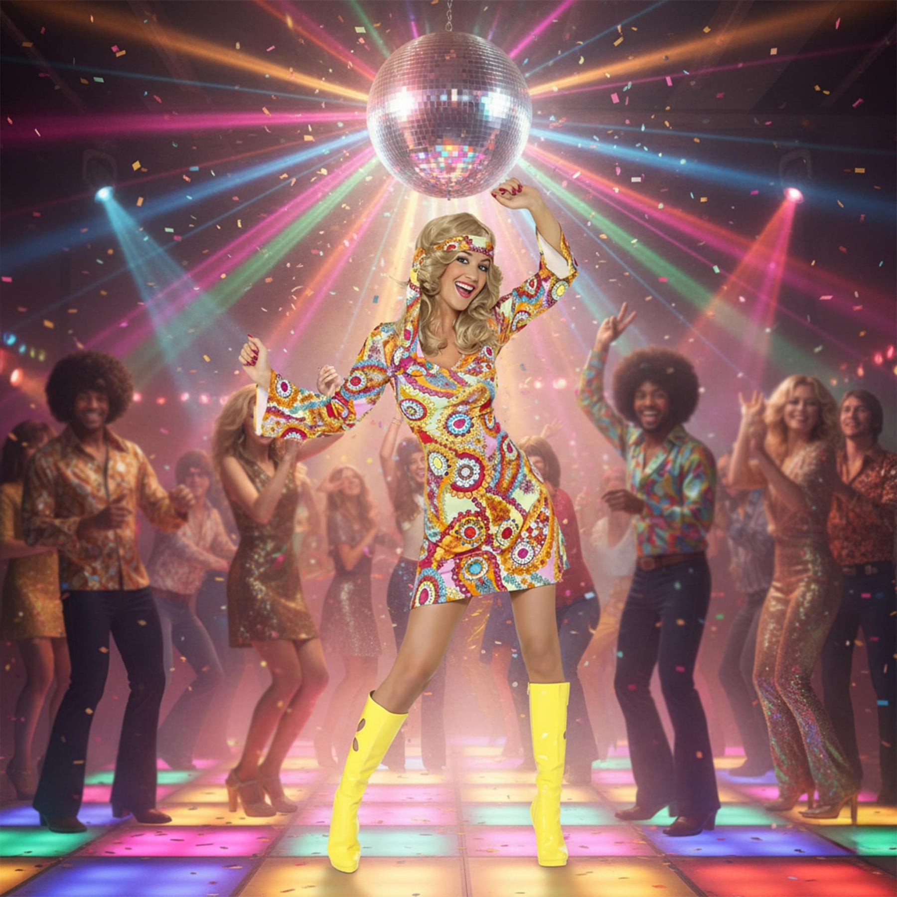 60s Hippie Adult Costume