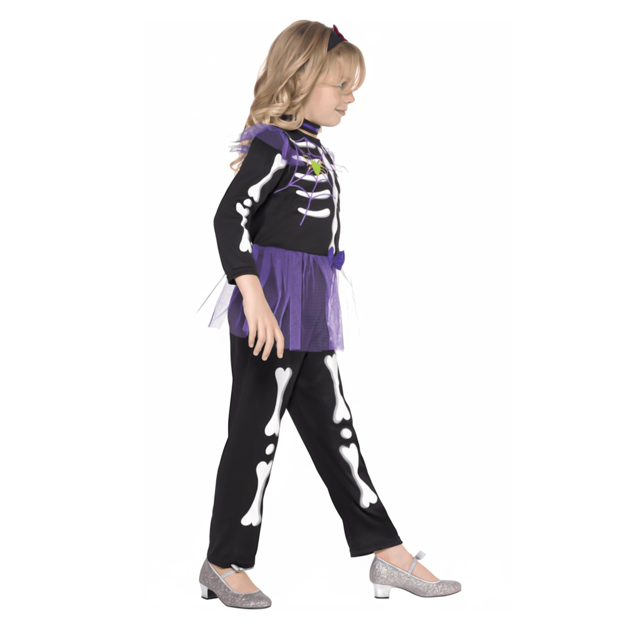 Skellie Punk Girl Child Costume