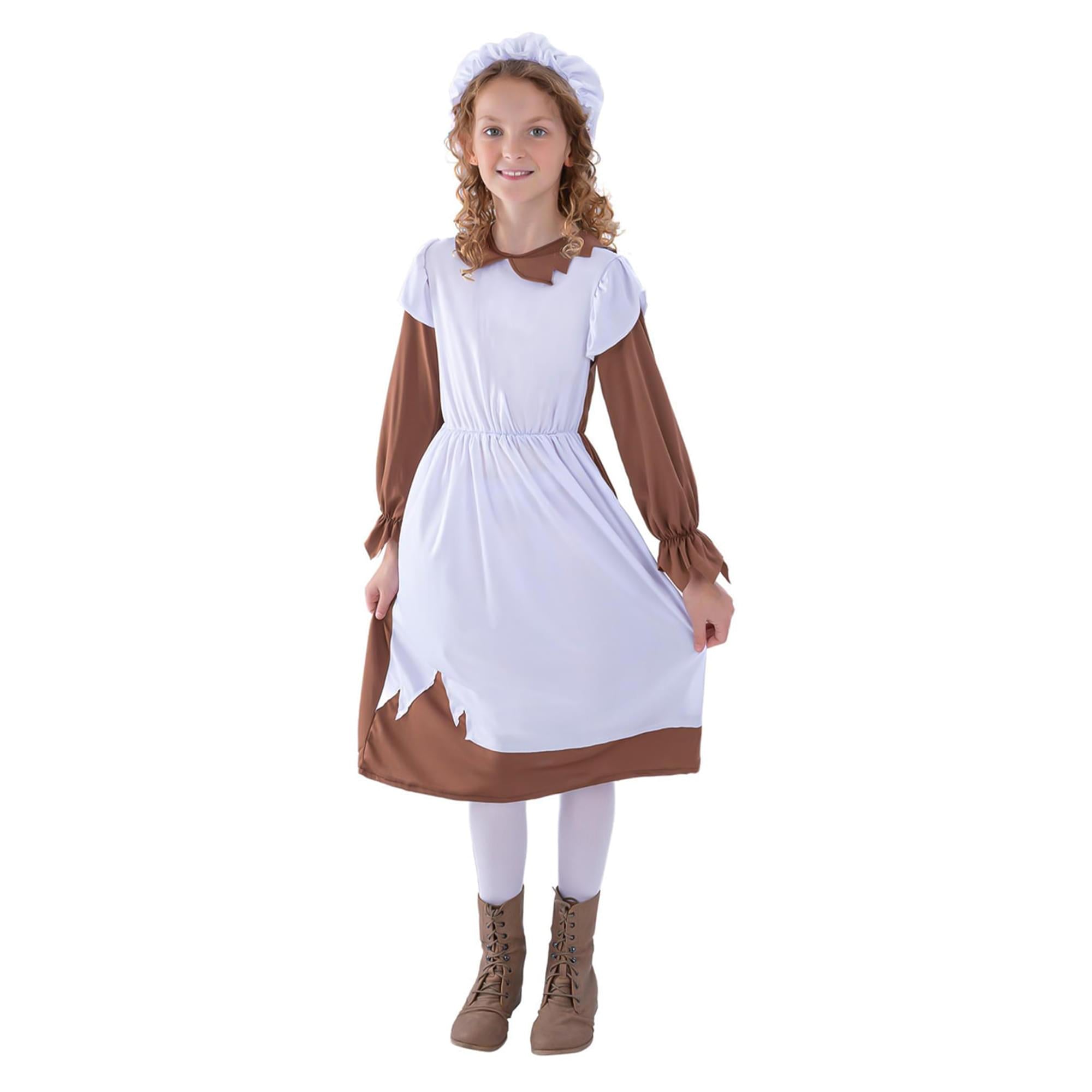 Poor Victorian Girl Child Costume