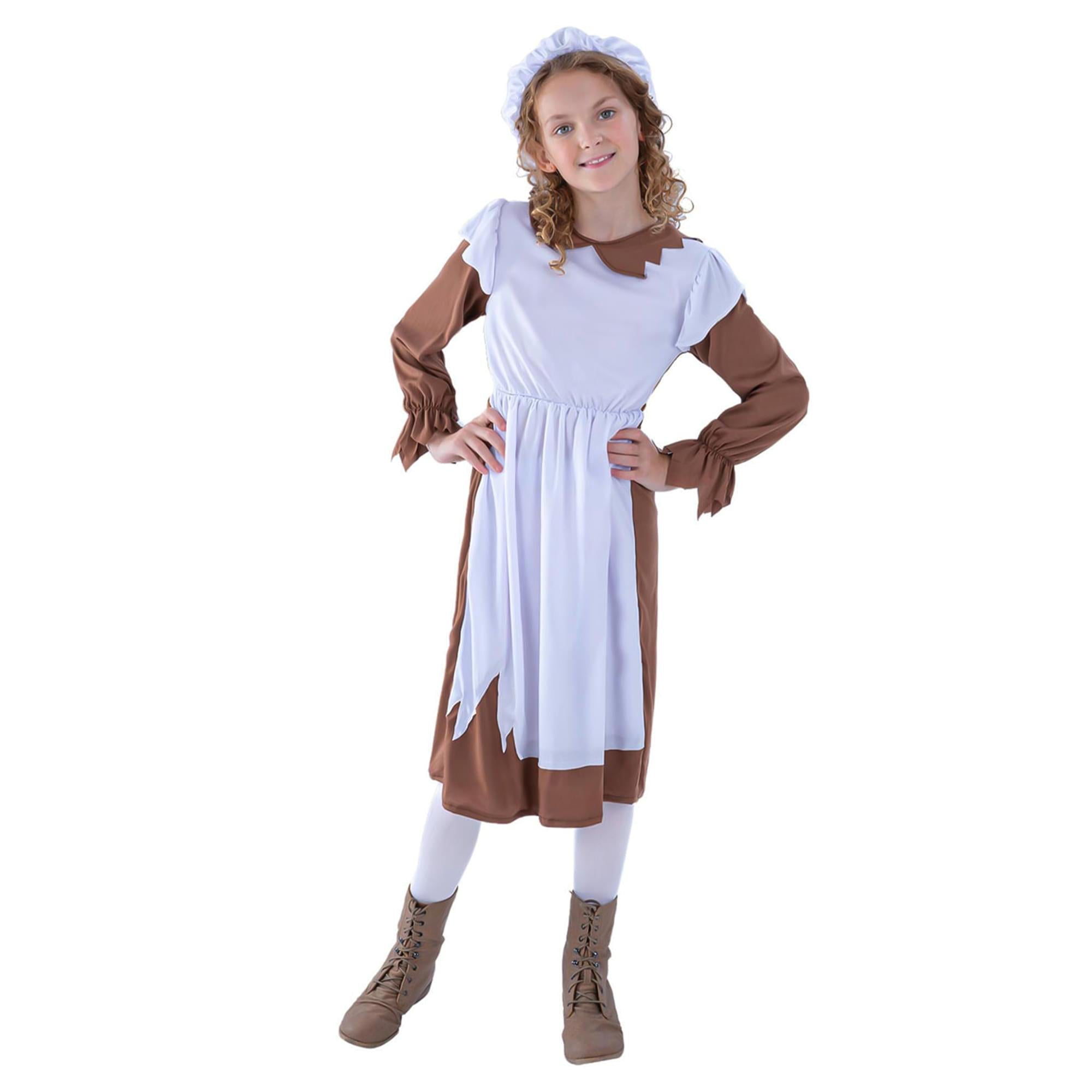 Poor Victorian Girl Child Costume