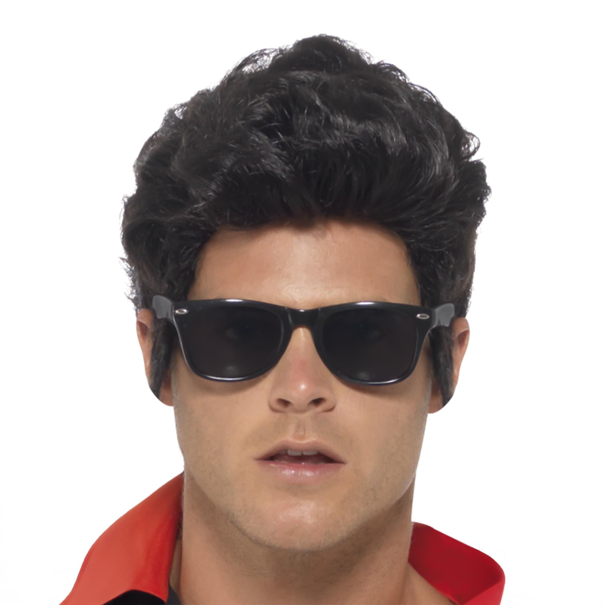 Black 50s Glasses Adult Costume