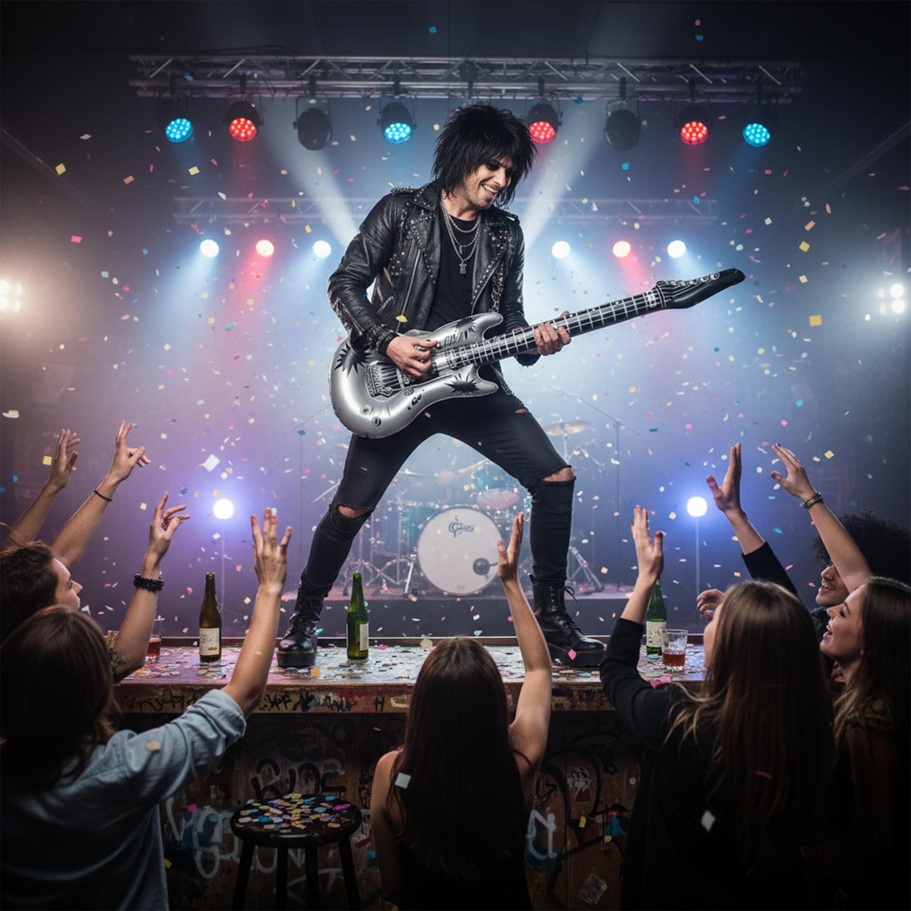 Inflatable Guitar Decoration