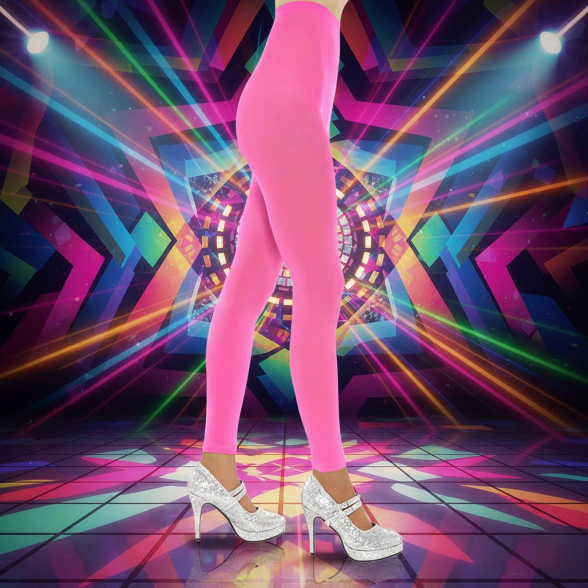 Footless Tights Pink Costume Accessory