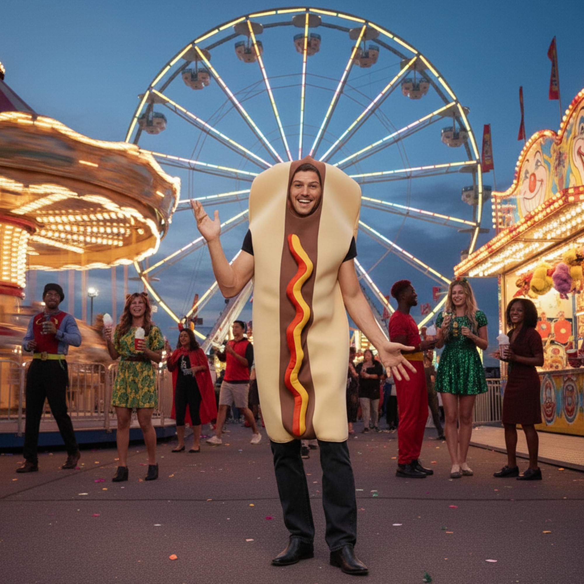 Hot Dog Adult Costume