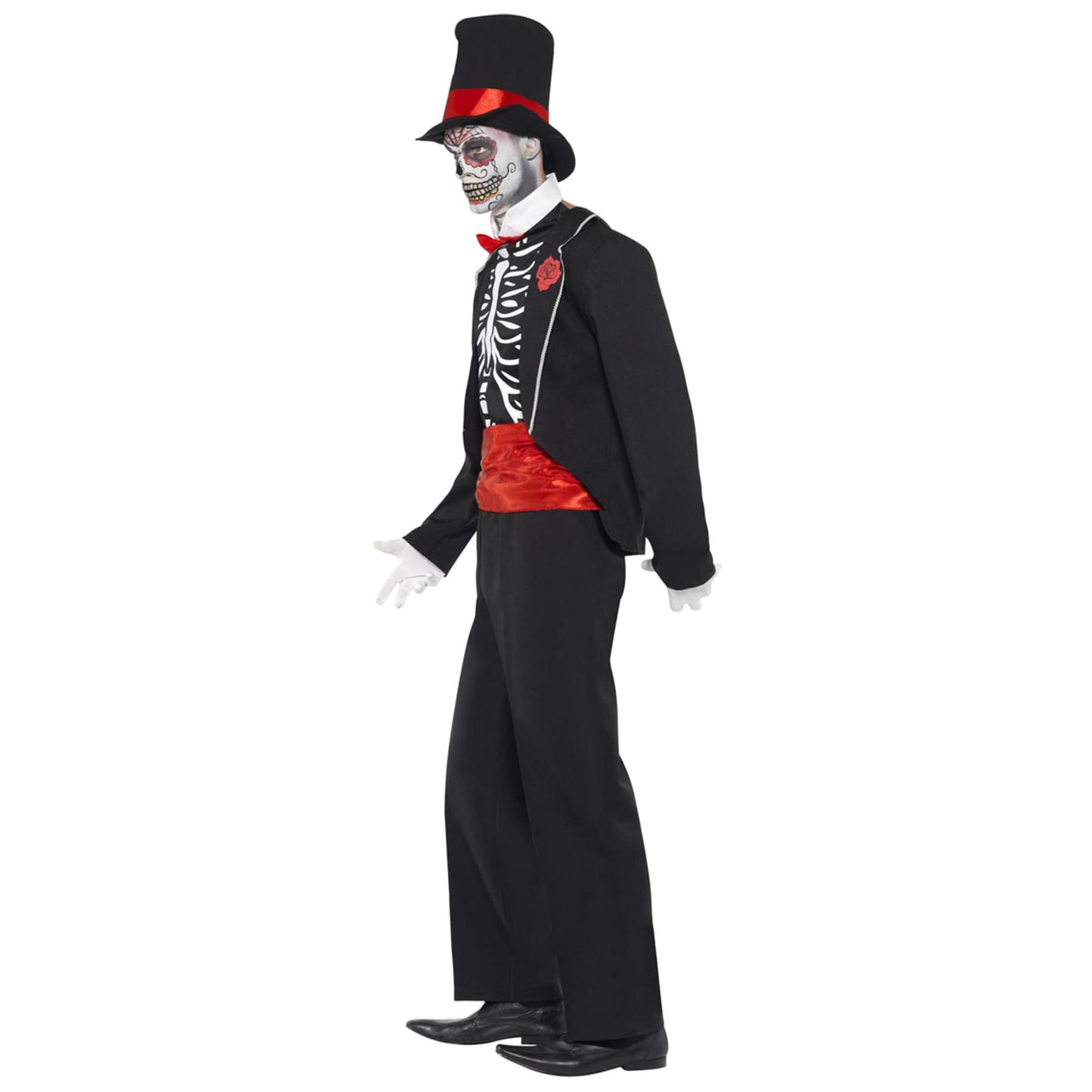 Men's Day of the Dead Costume Large