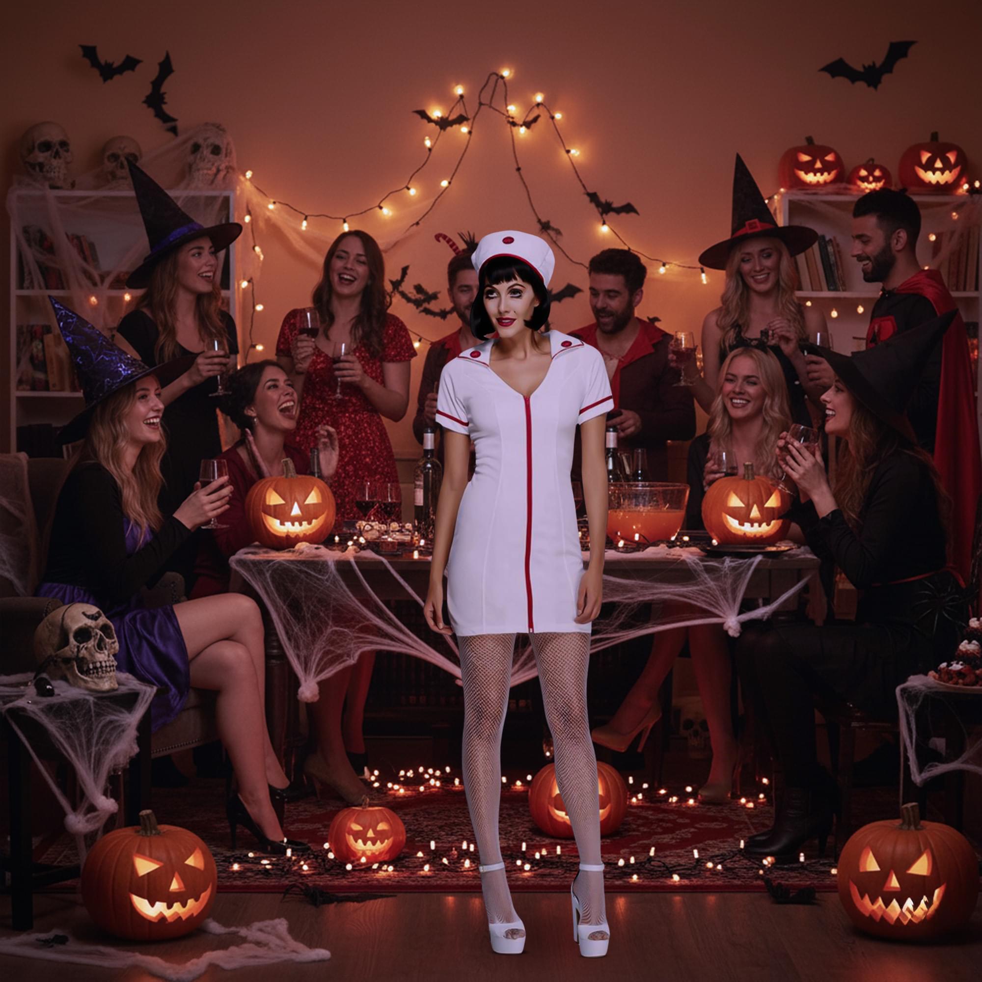 Fever Nurse Adult Costume