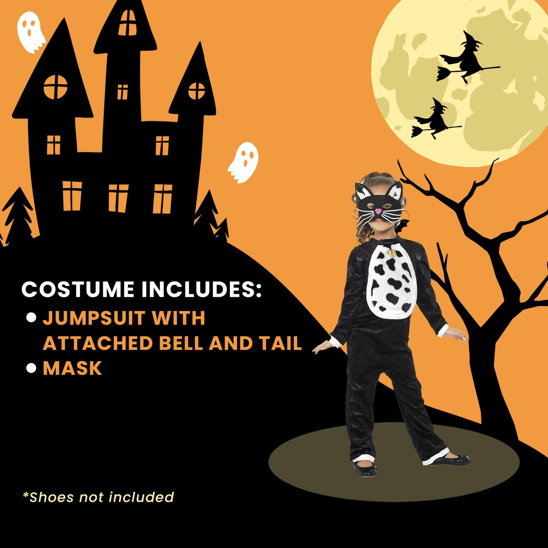 Black Cat Child Costume