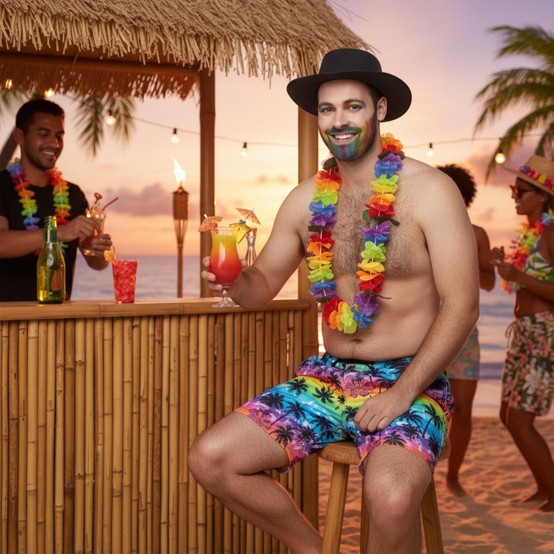 Bright Lei Adult Costume