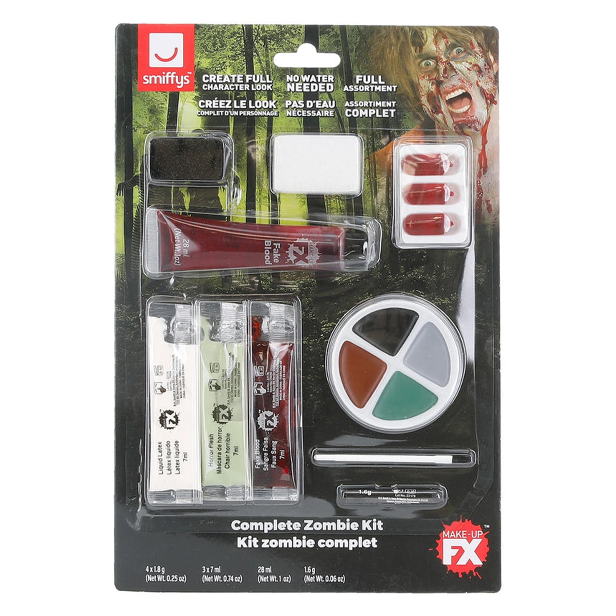 Zombie Latex Make-up Kit Costume Accessory
