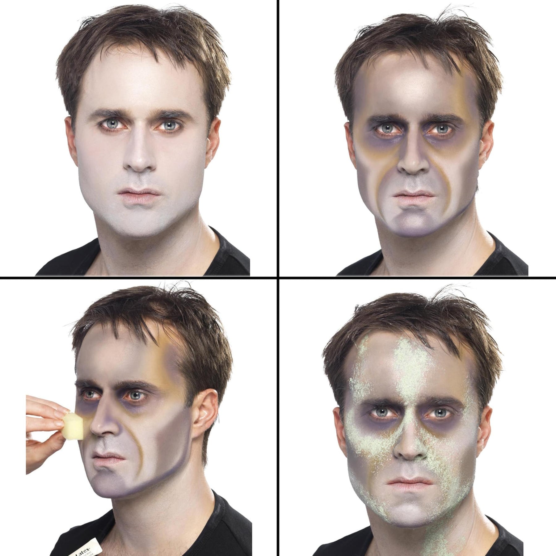Zombie Latex Make-up Kit Costume Accessory