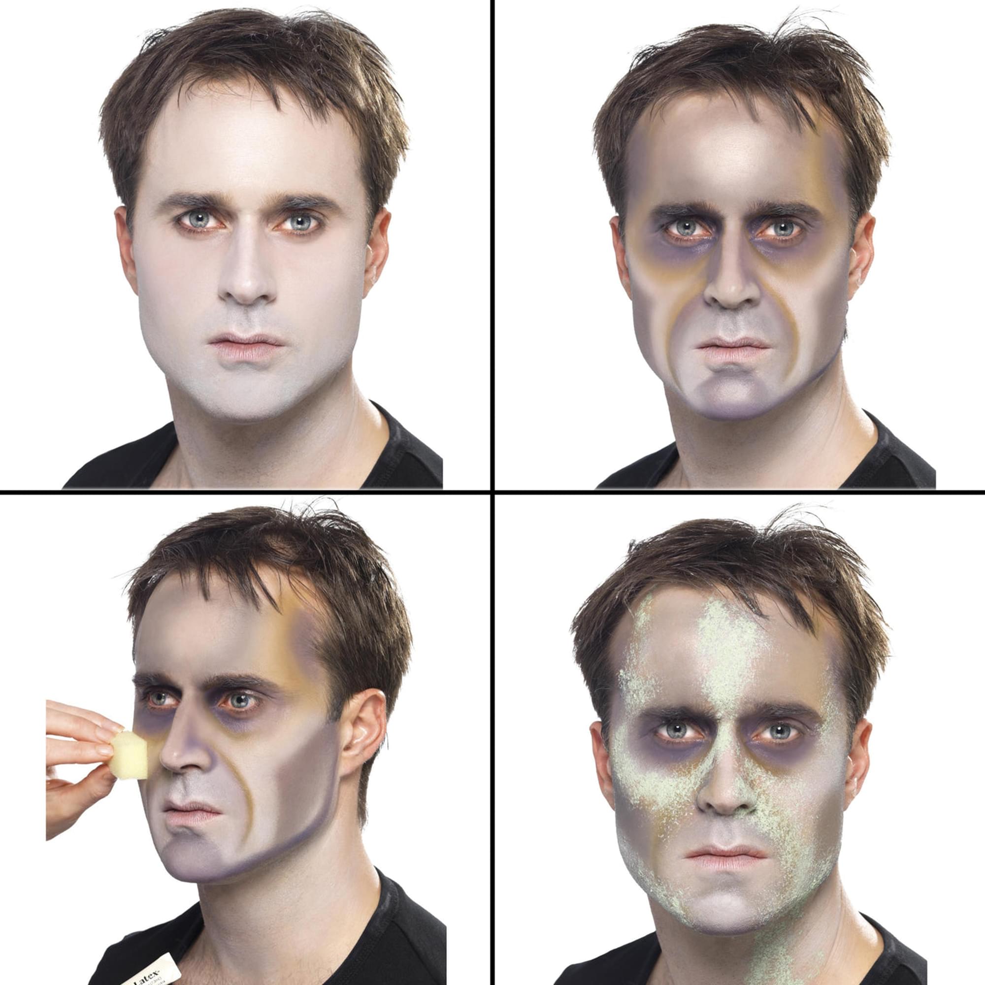 Zombie Latex Make-up Kit Costume Accessory