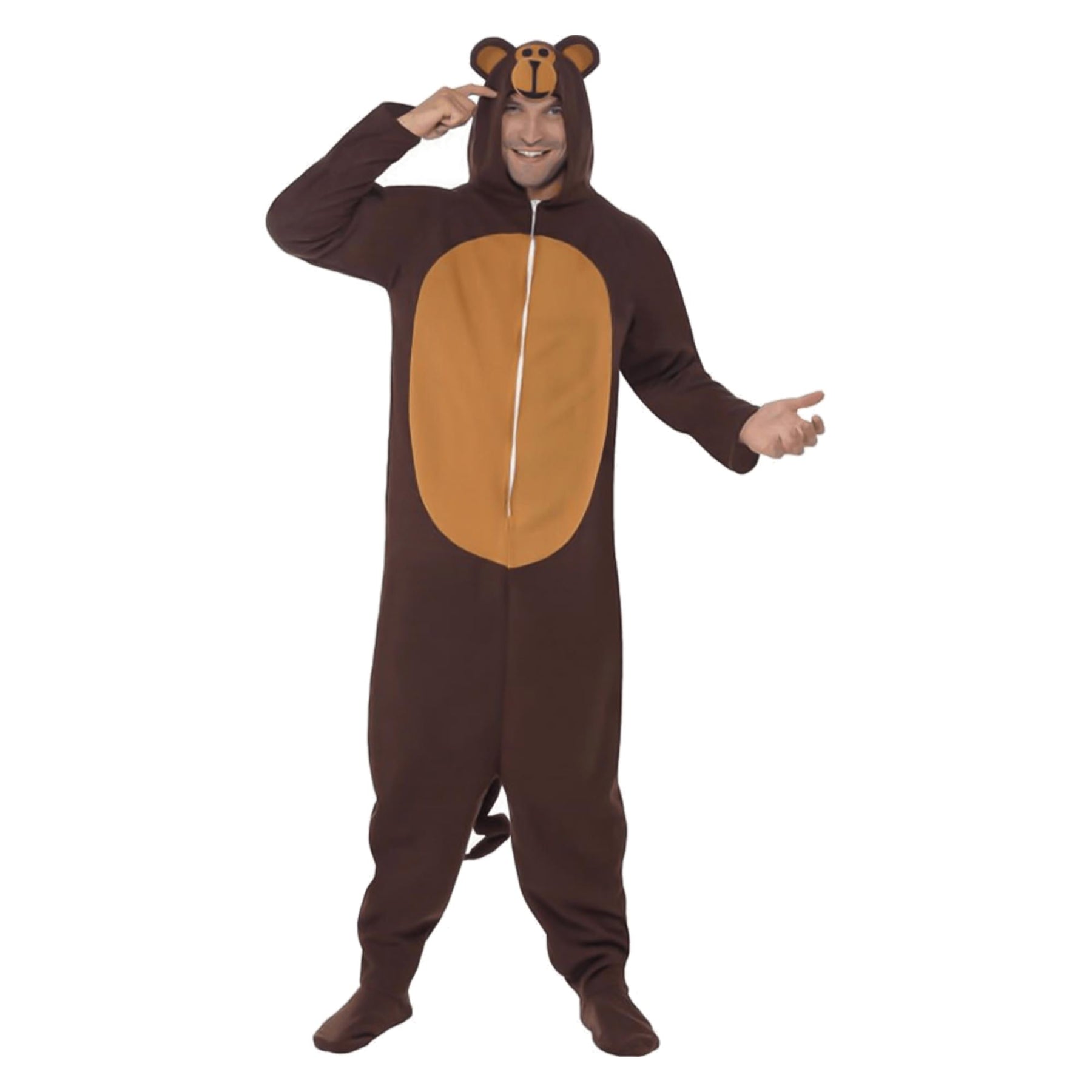 Monkey Onesie Adult Costume