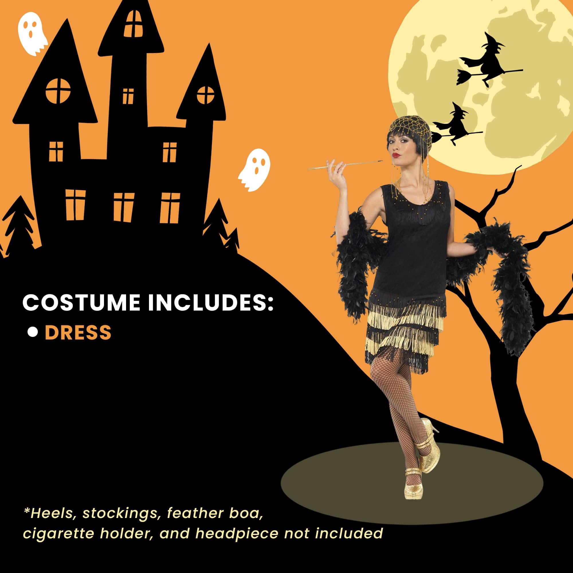 Fringe Flapper Dress Costume Accessory