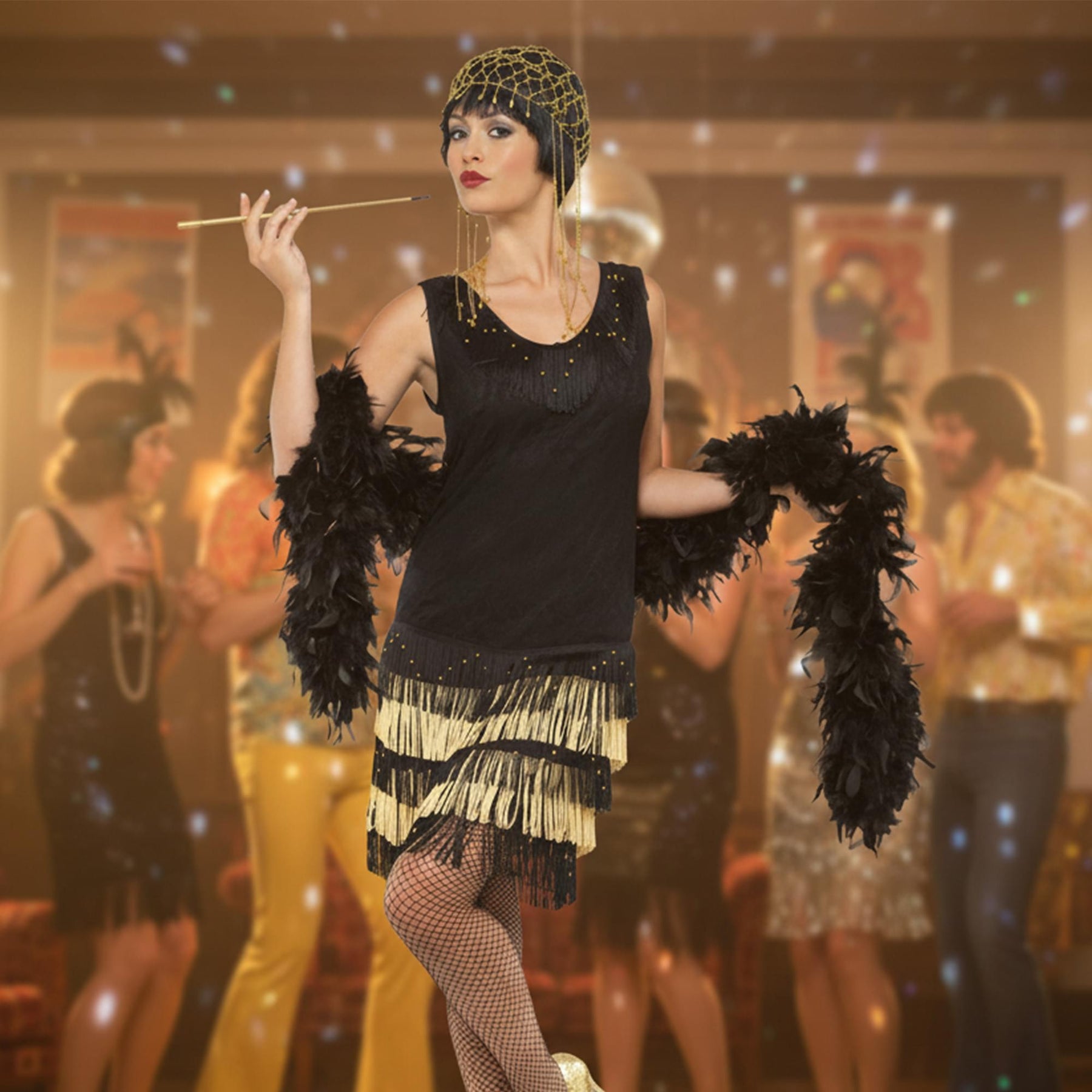 Fringe Flapper Dress Costume Accessory