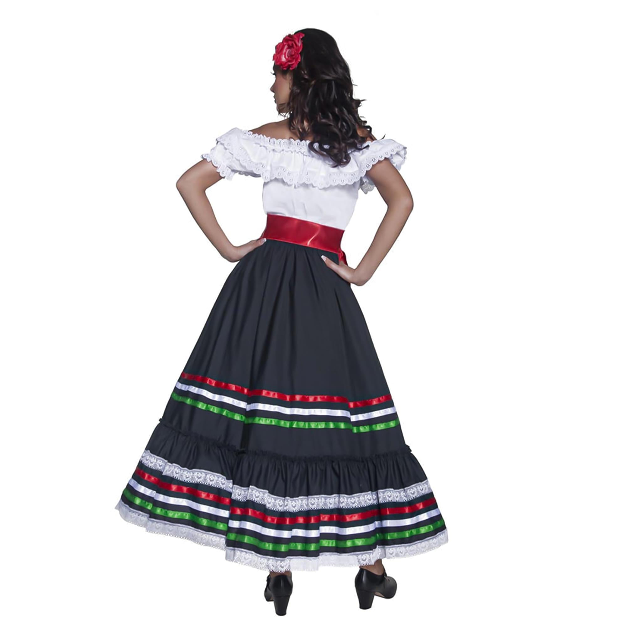 Traditional Mexican Woman Adult Costume