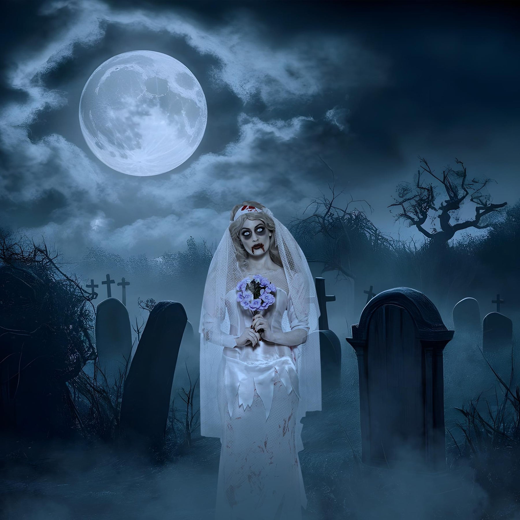 Dead Bride Child Costume