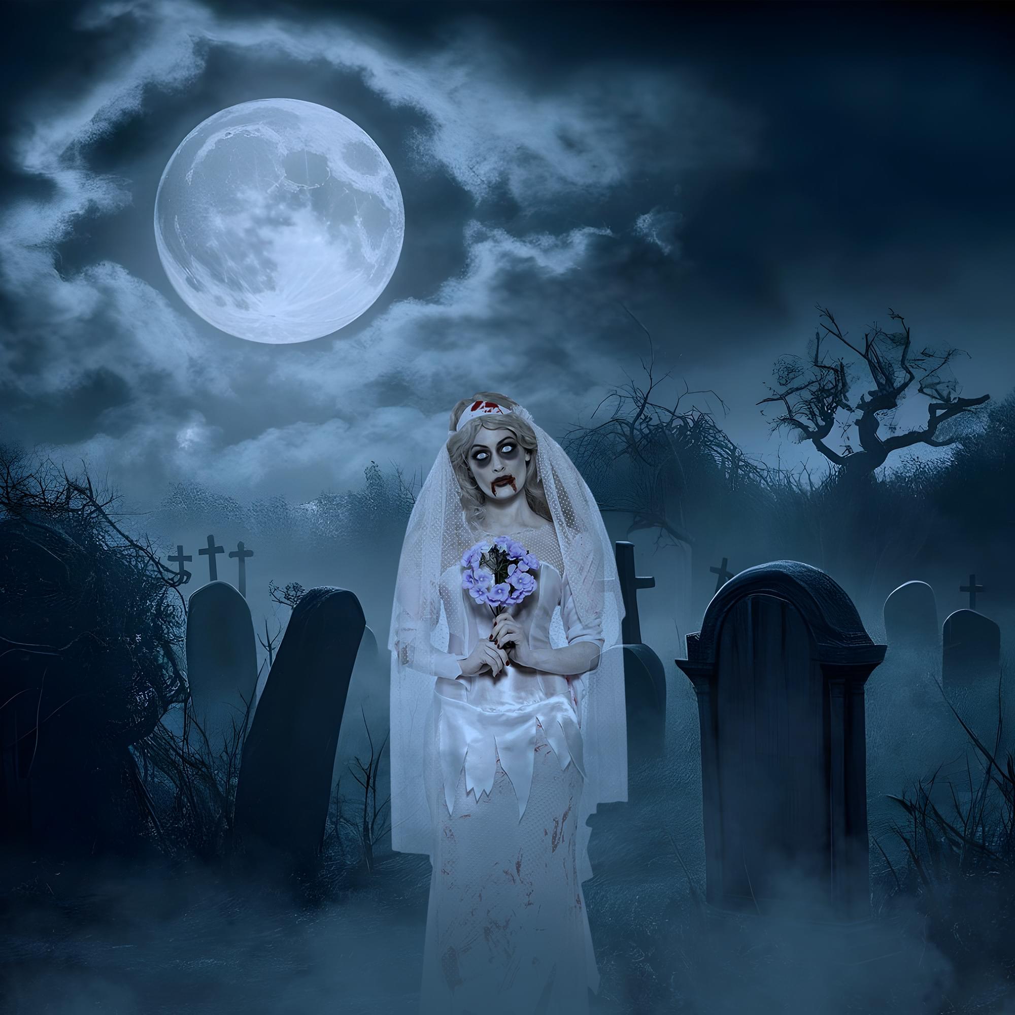 Dead Bride Child Costume